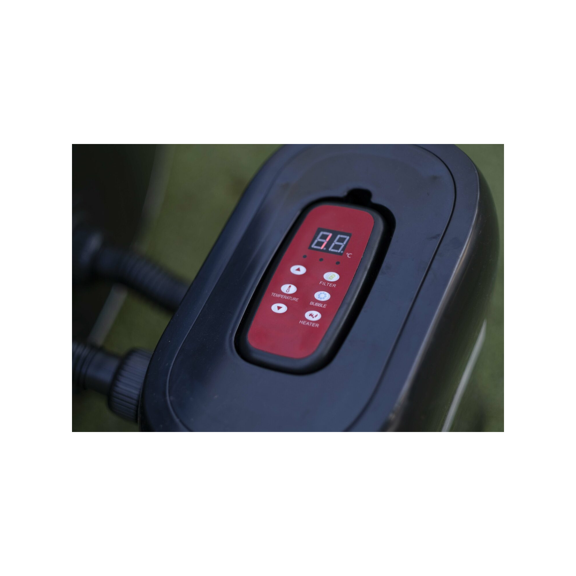 Spa gonflable 4 places rond en paroi mousse - Ospazia - Diamètre : 180 cm - Filtre et bâche inclus