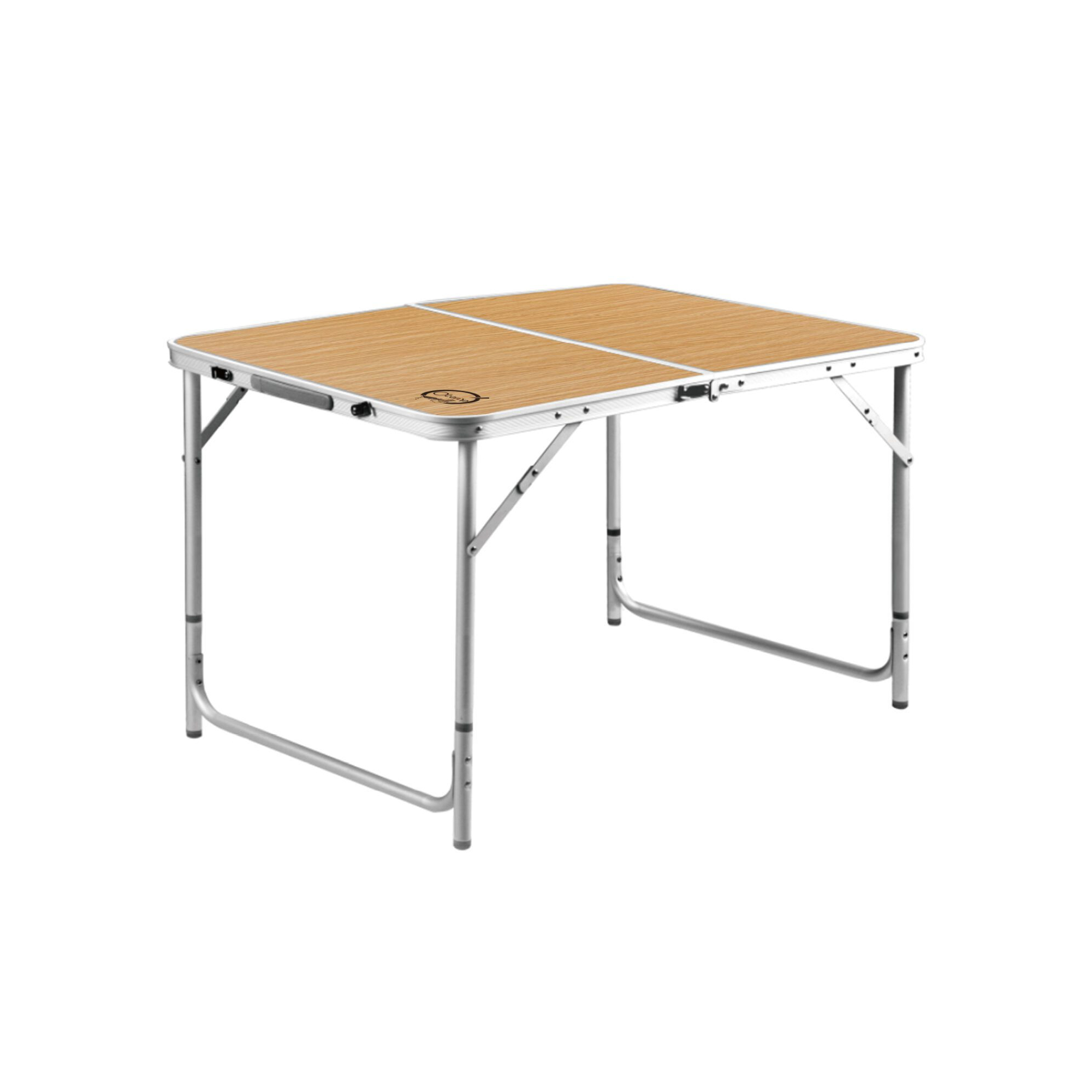 Table de camping pliable 6 places - O'Camp - Forme valise - Dimensions : 120 x 60 x 70 cm