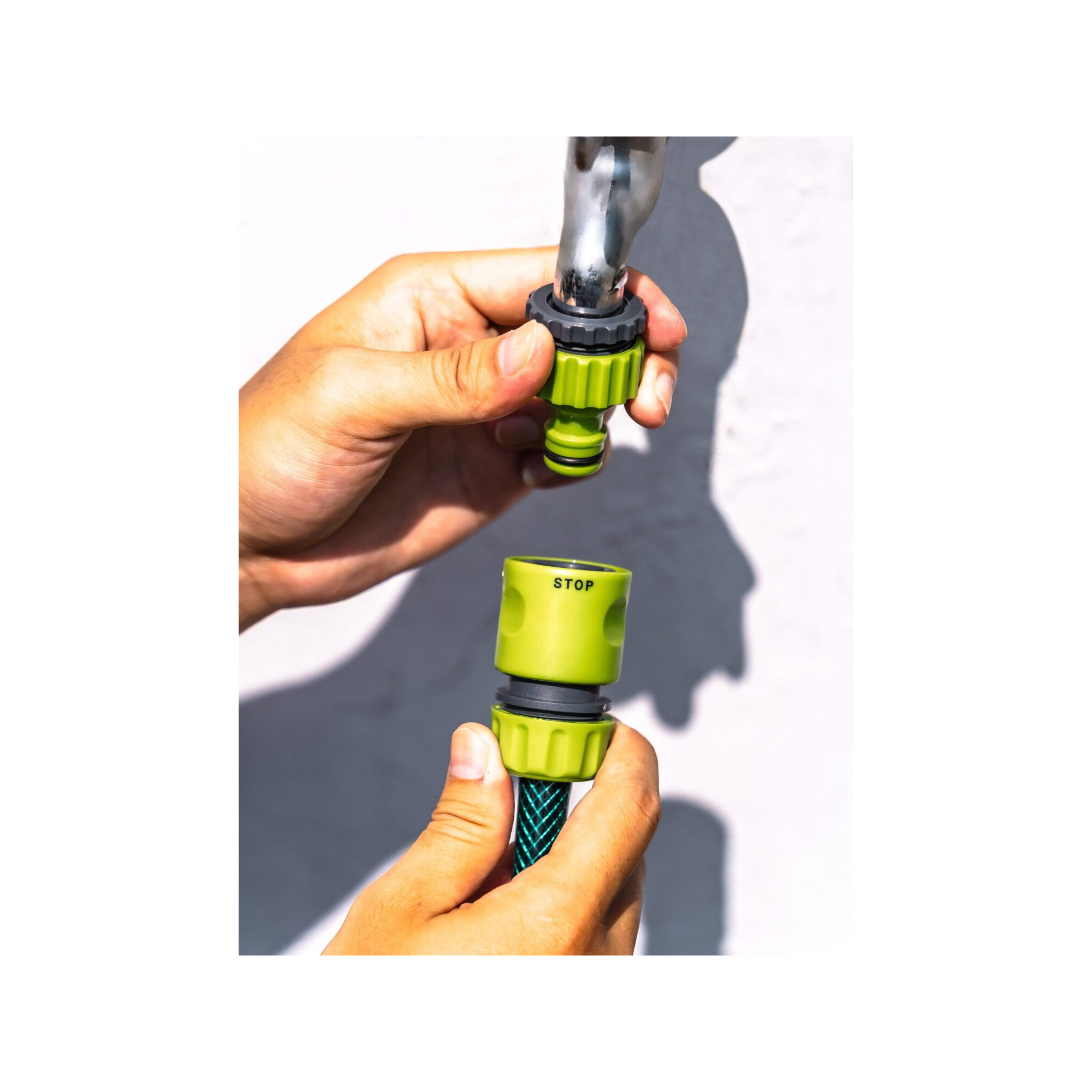 Pistolet d'arrosage et de nettoyage - Suan - 8 Jets - Kit complet avec raccords