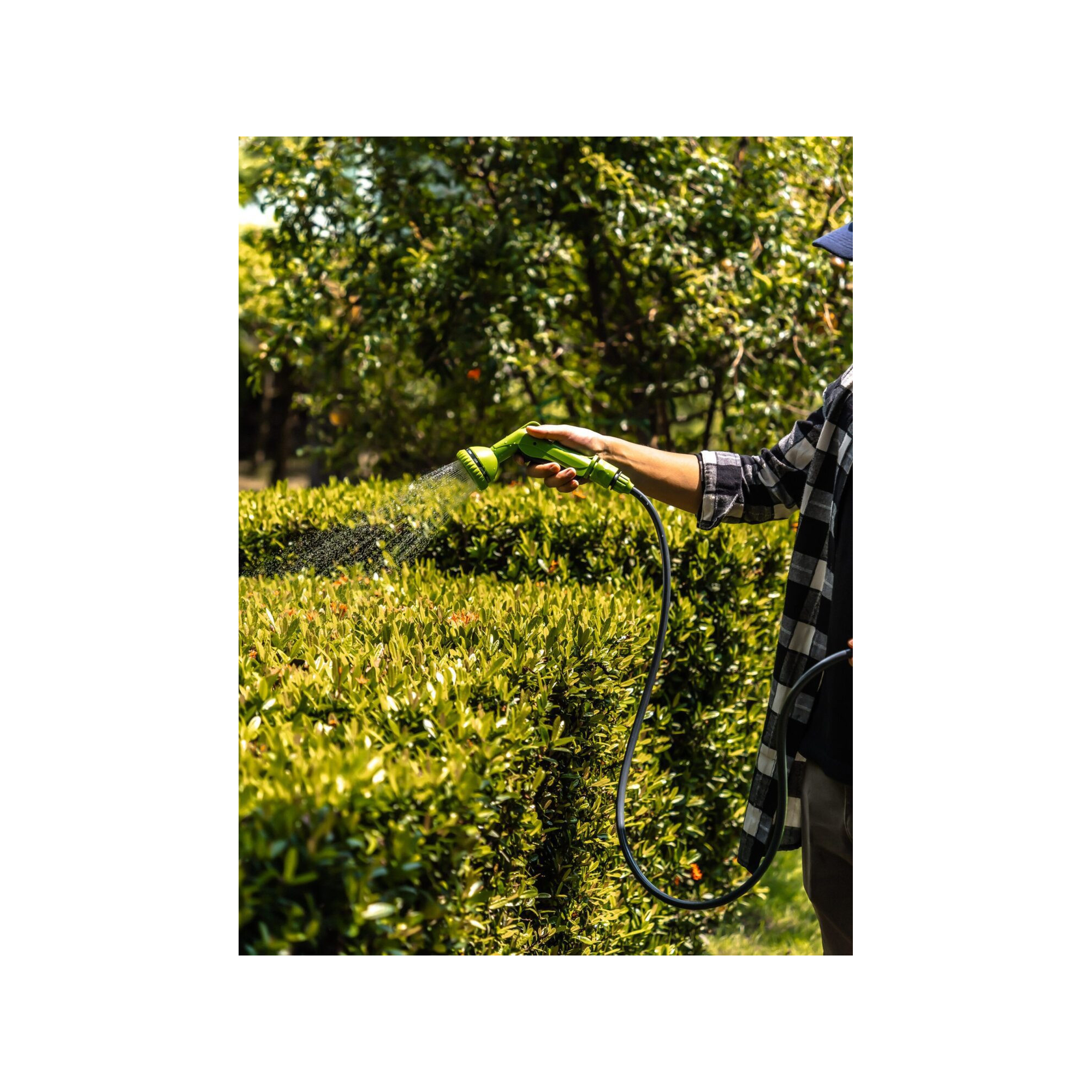 Pistolet d'arrosage et de nettoyage - Suan - 10 jets - Dimensions : 20,8 x 12,8 x 6,67 cm