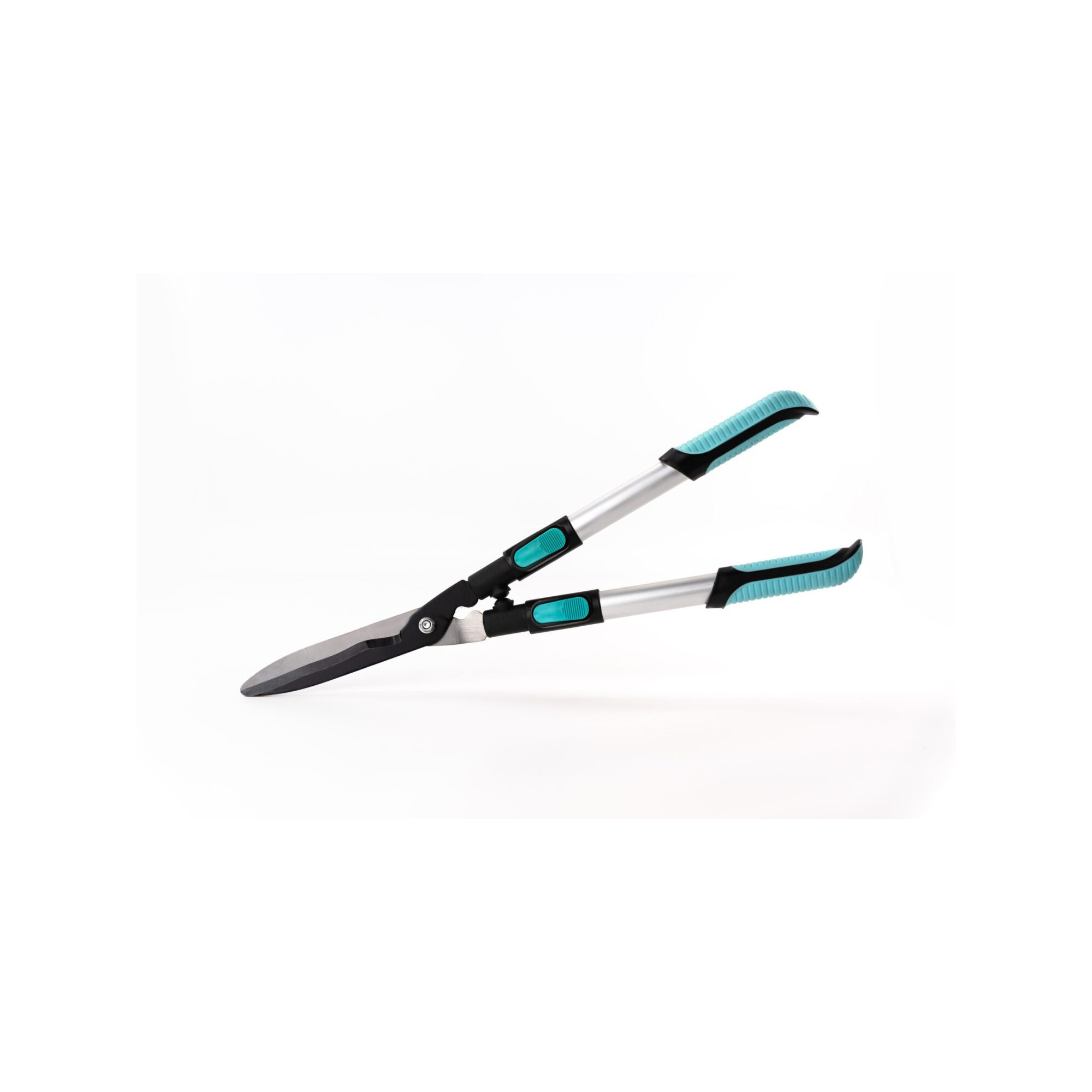 Cisaille à haie lame ondulée - Suan - Manche télescopique - Dimensions : 62-80 x 19-25 x 3 cm
