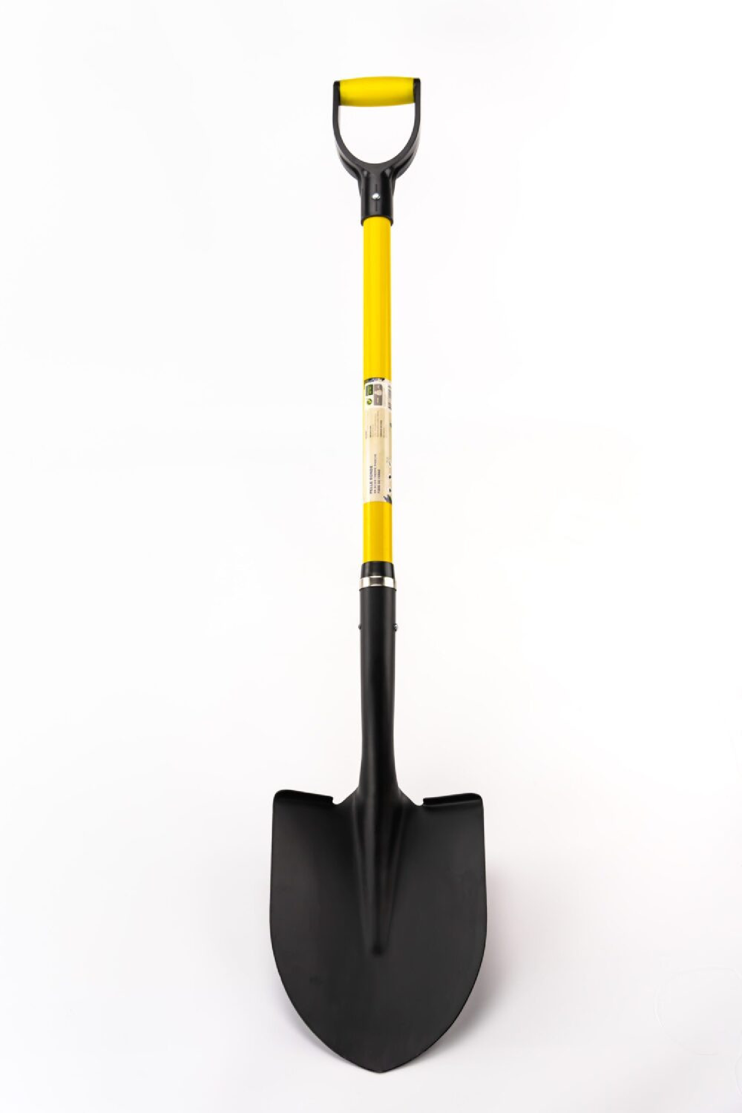 Pelle ronde pour jardin - Suan - Manche en fibre de verre - Poignée confort