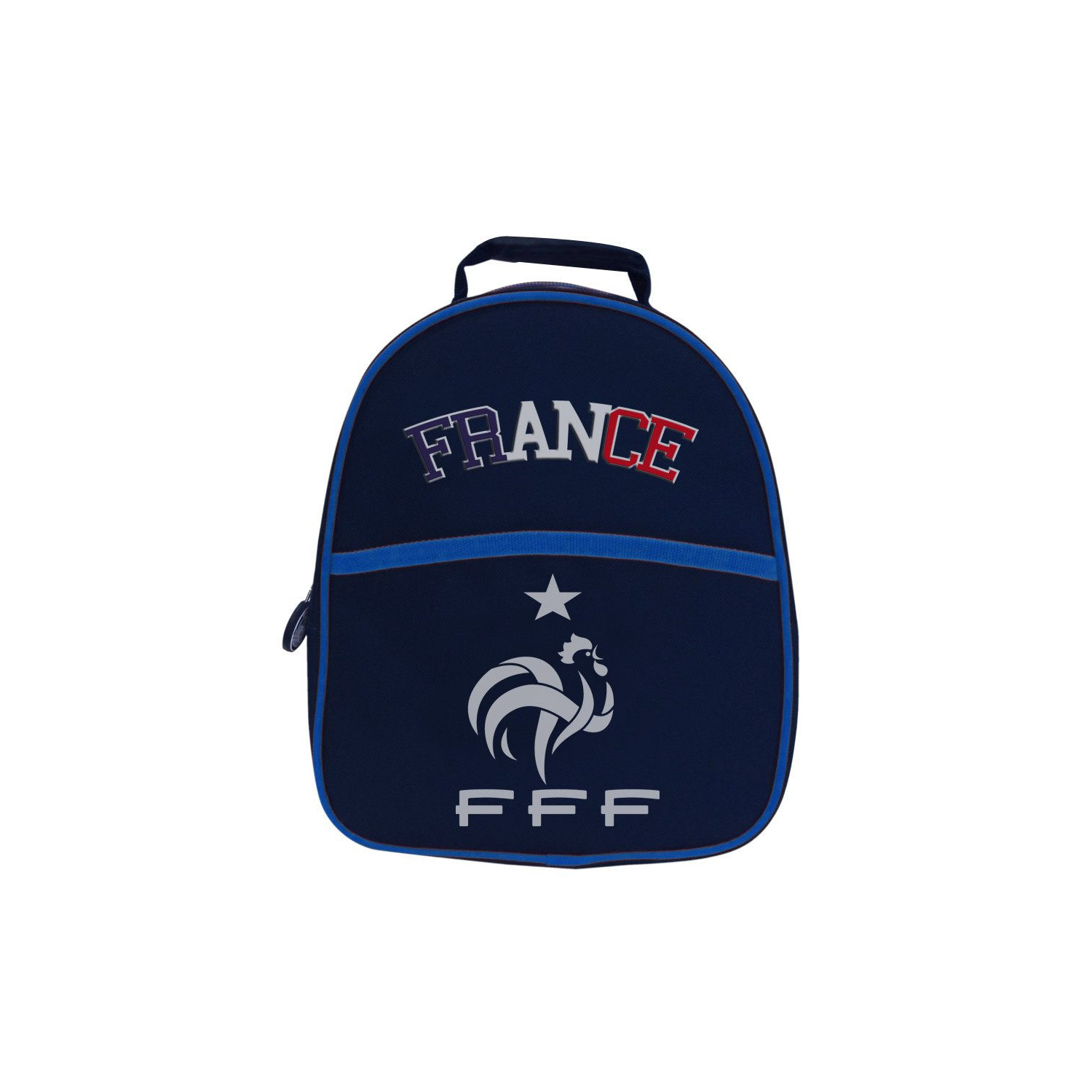 Sac à dos enfant Bleu  Fédération Française de Football - Dimensions : 25 x 13 x 21 cm
