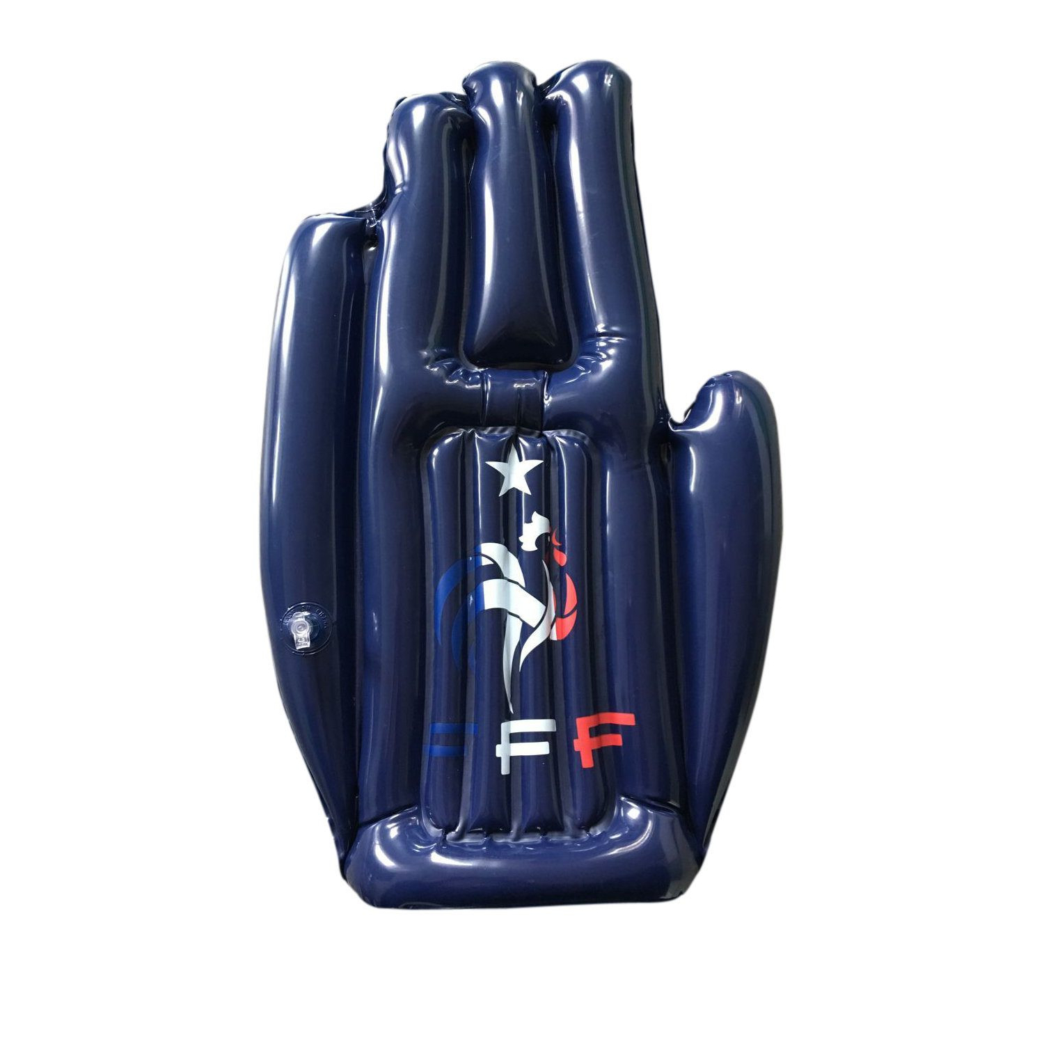 Set de 2 mains gonflables - Fédération Francaise de Football - Bleu - Pour supporters