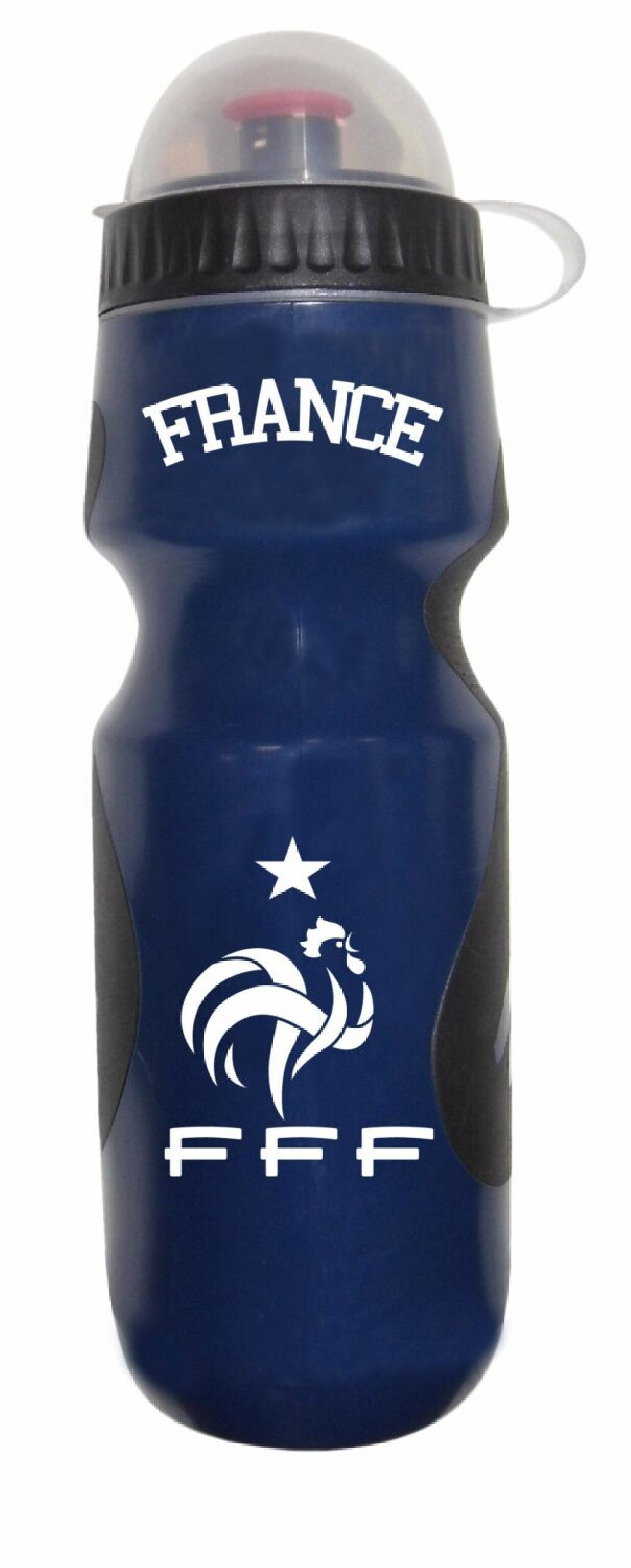 Gourde de sport - Fédération Française de Football - En plastique - Contenance : 600 ml