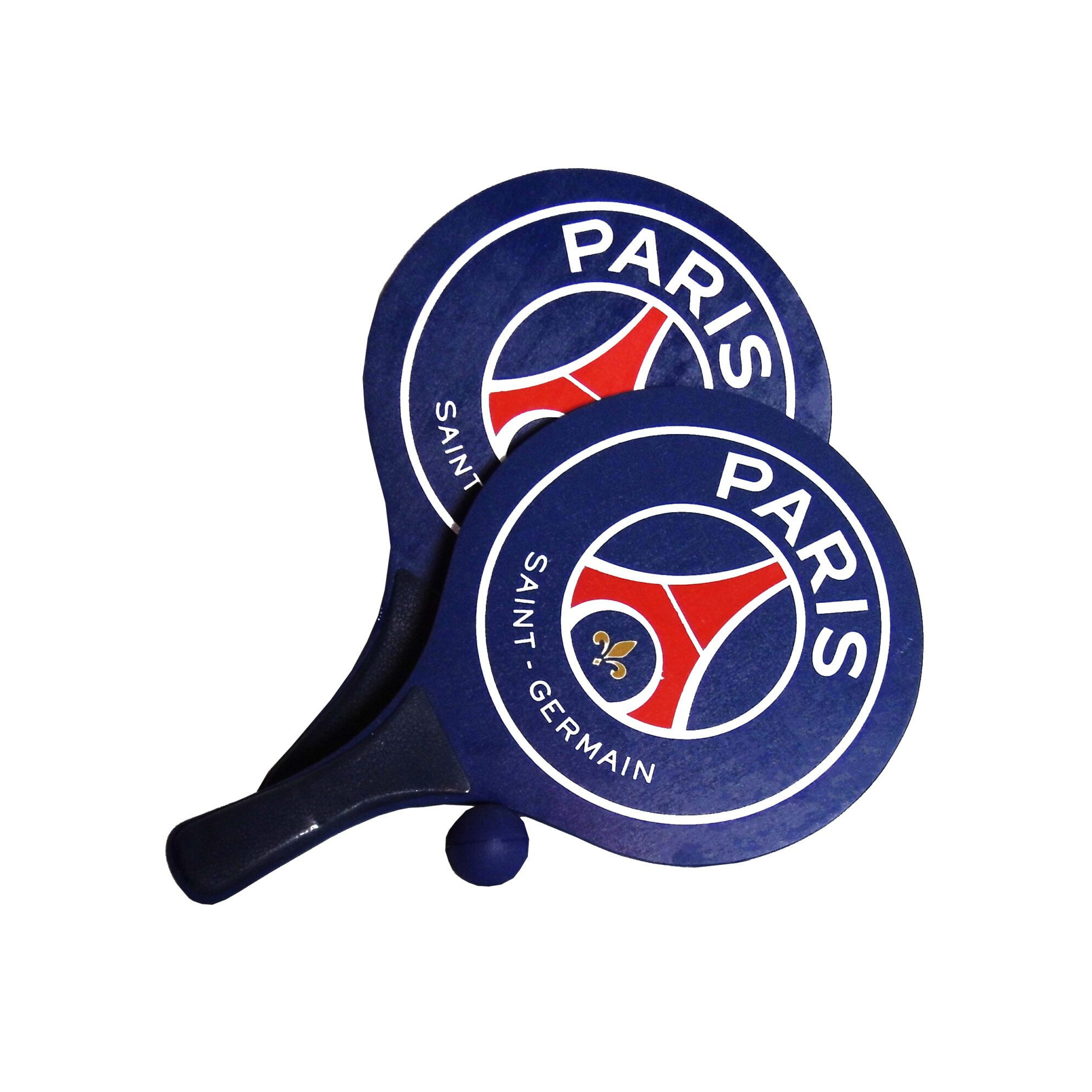 Raquettes de plage - Paris Saint Germain - Balle inclus - Dimensons : 33 x 18,3 cm