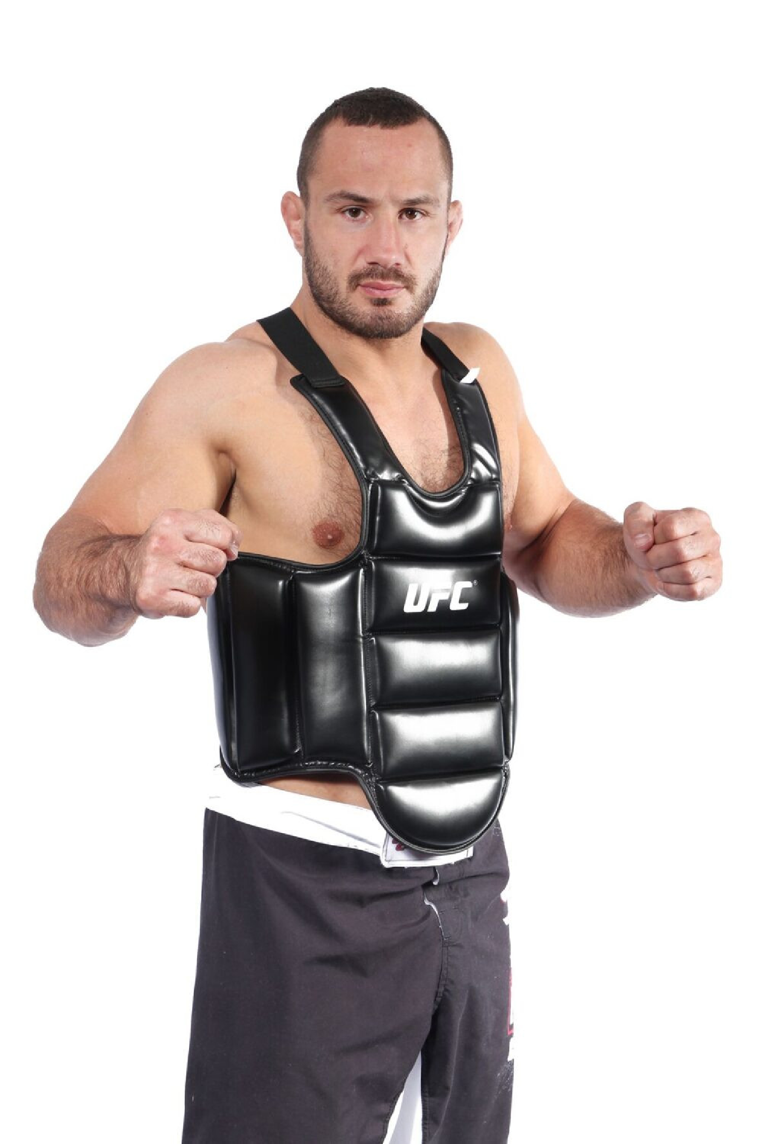 Plastron de protection - UFC - Maintien optimal - Couleur : Noir