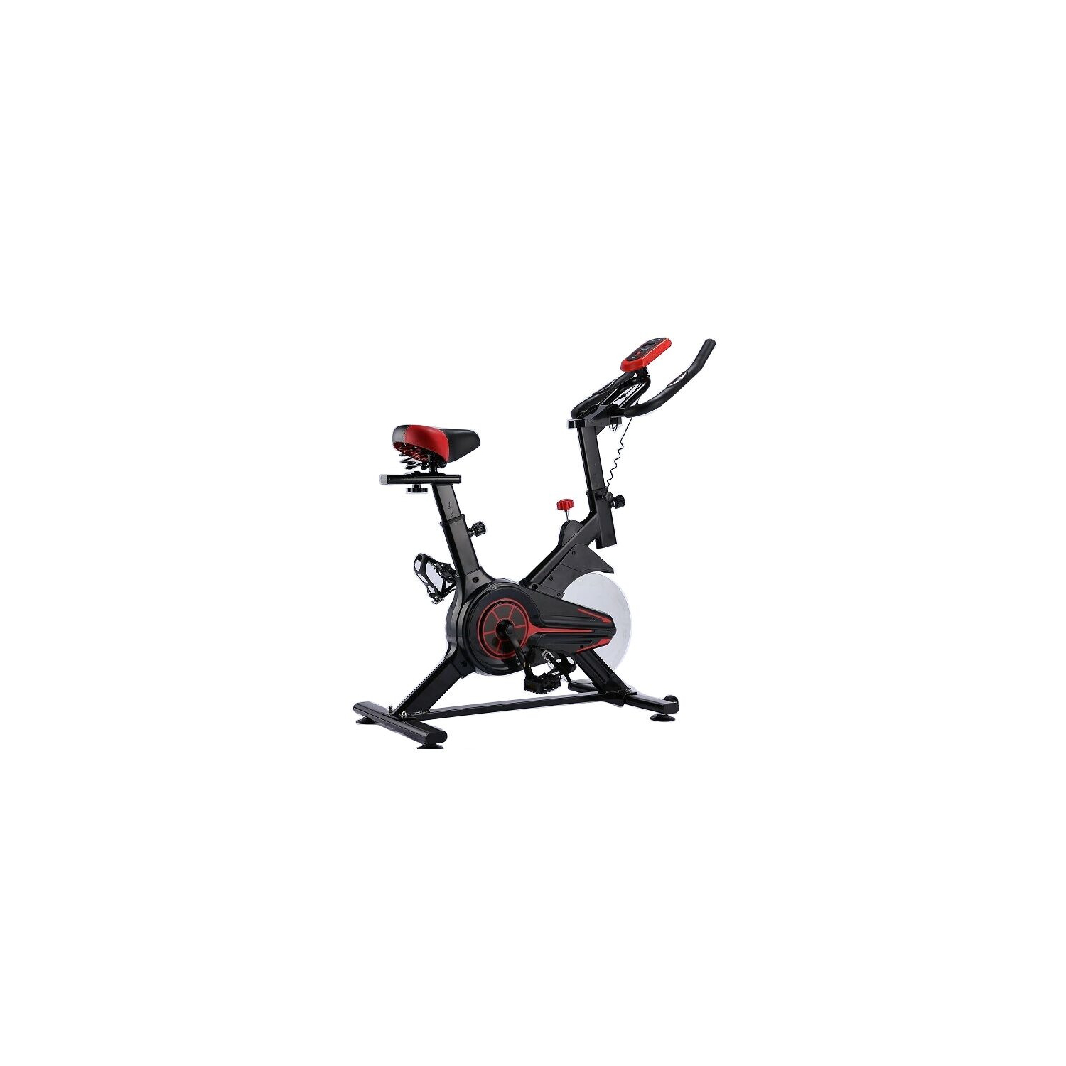 Vélo d'appartement spinning - O’Fitness - Compteur 5 fonctions - Roue d'intertie : 6 Kg