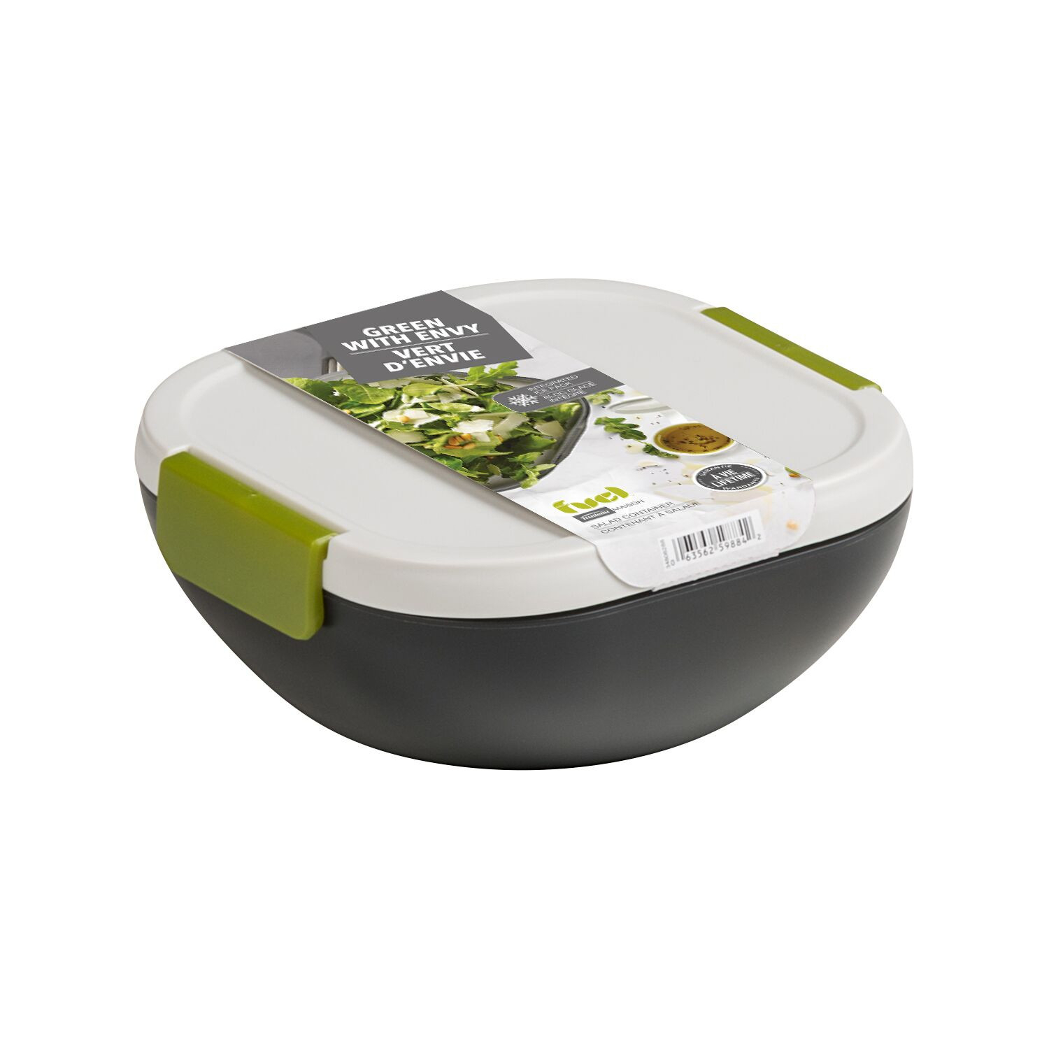 Contenant à repas - Fuel - Boite à salade - Fonction réfrigérante avec bloc de glace