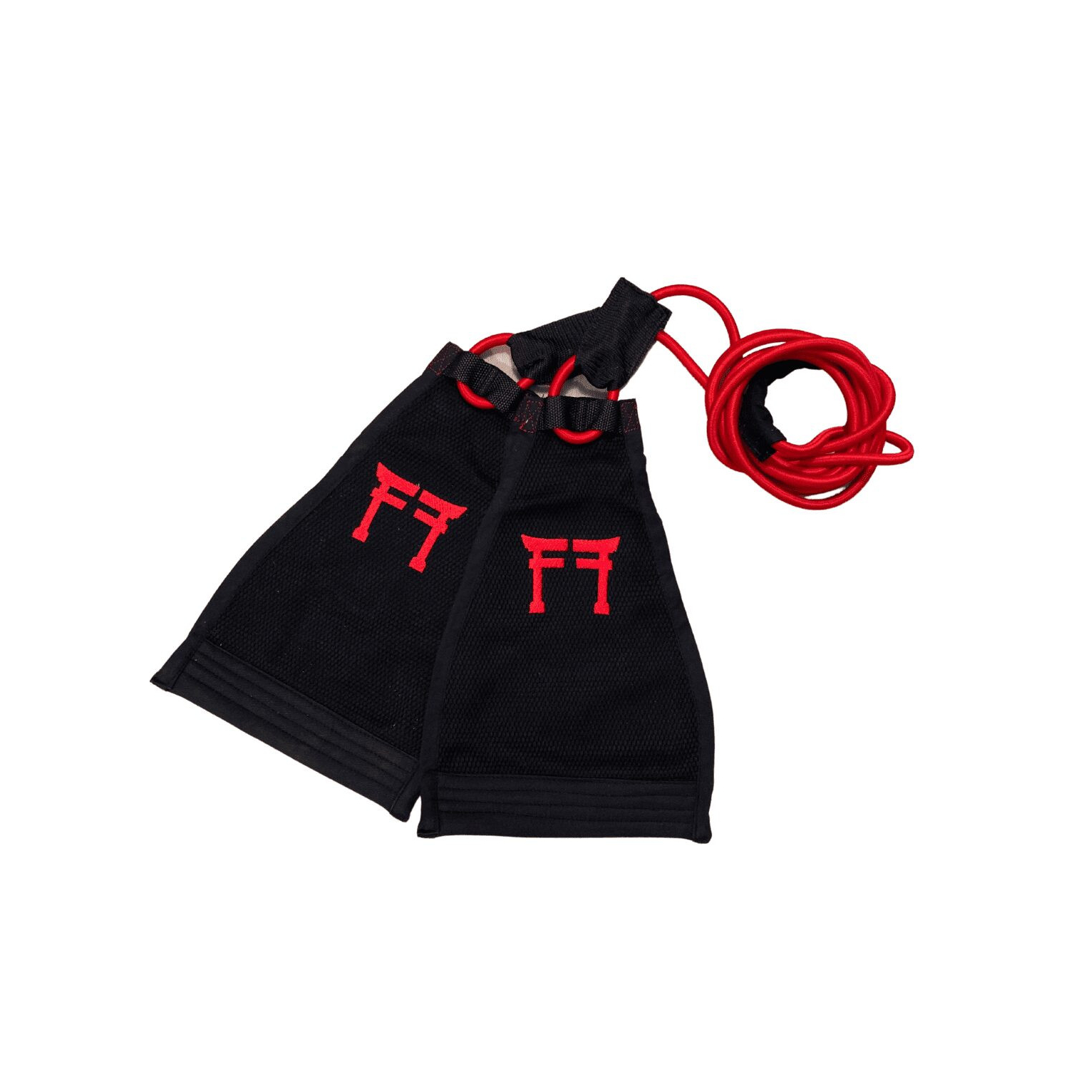 Elastique de résistance d'entraînement - Corde Uchi-Komi - Fighting Films - Noir