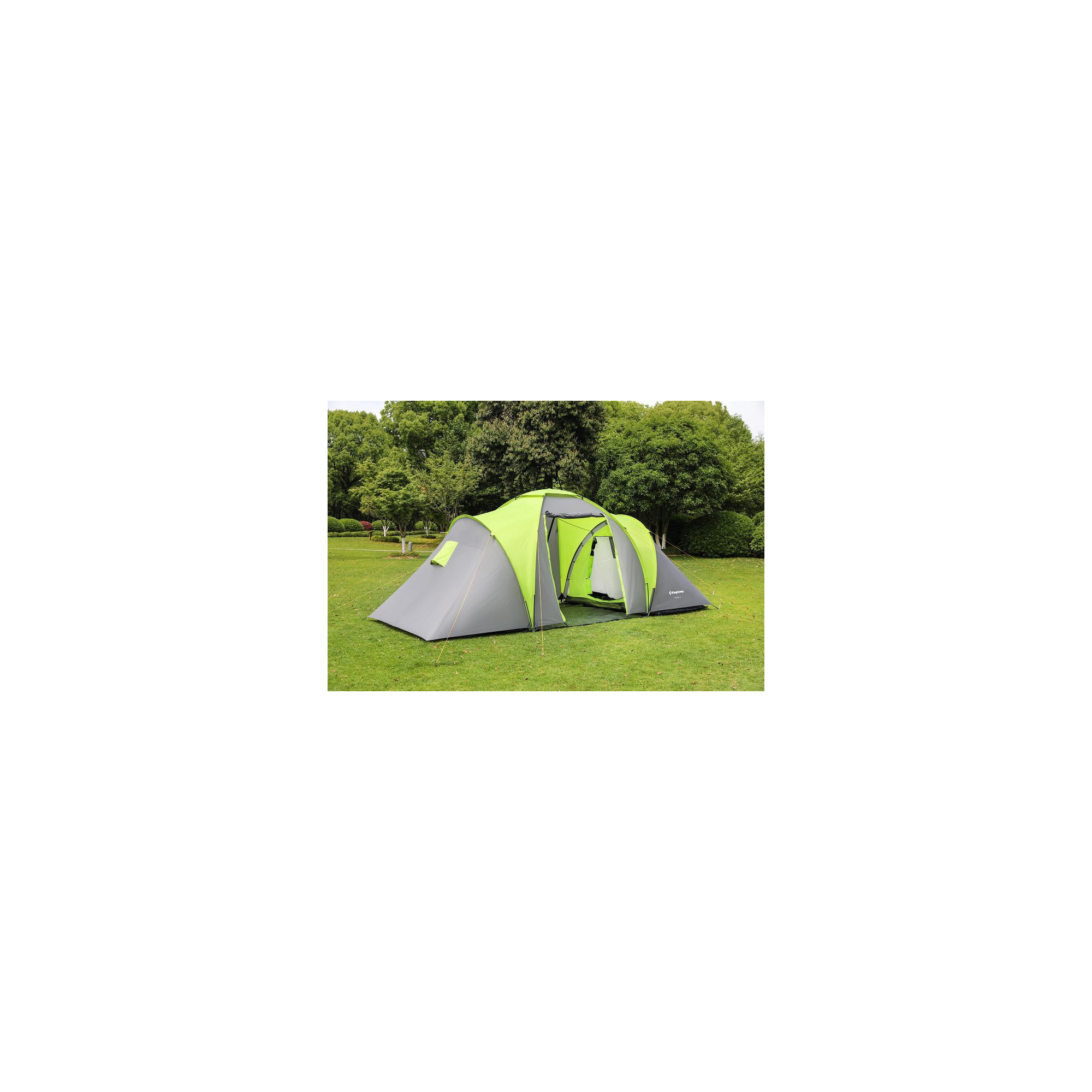 Tente de camping familiale 6 places  Lucca Kingcamp - Dimensions : 520 x 330 x 195 cm