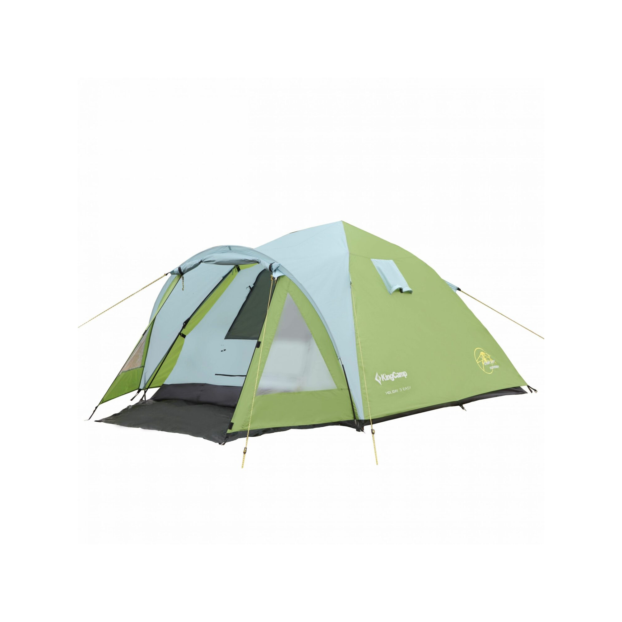 Tente d'extérieur familiale 3 places - Kingcamp - Modèle Holiday - 210x180x120 cm