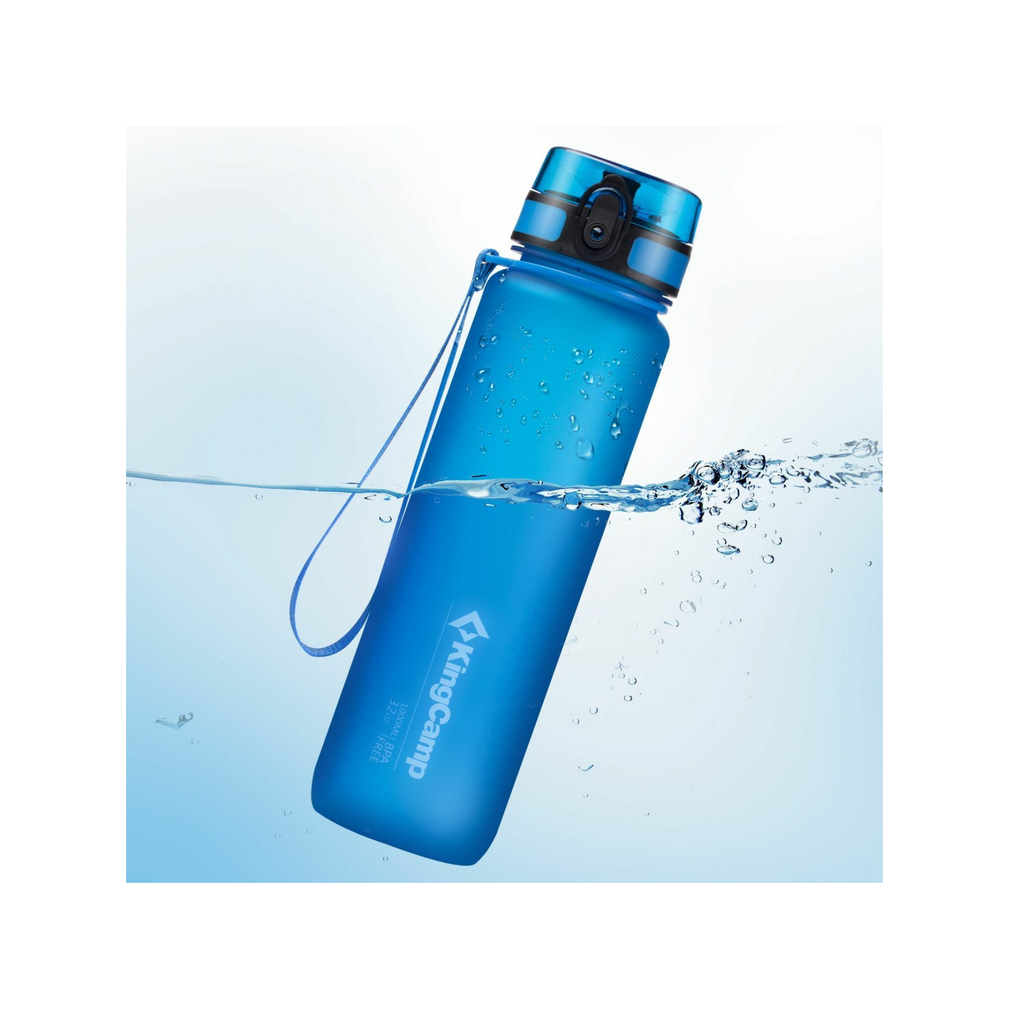 Bouteille d'hydratation - Kingcamp - En Tritan - Contenance : 1 Litre