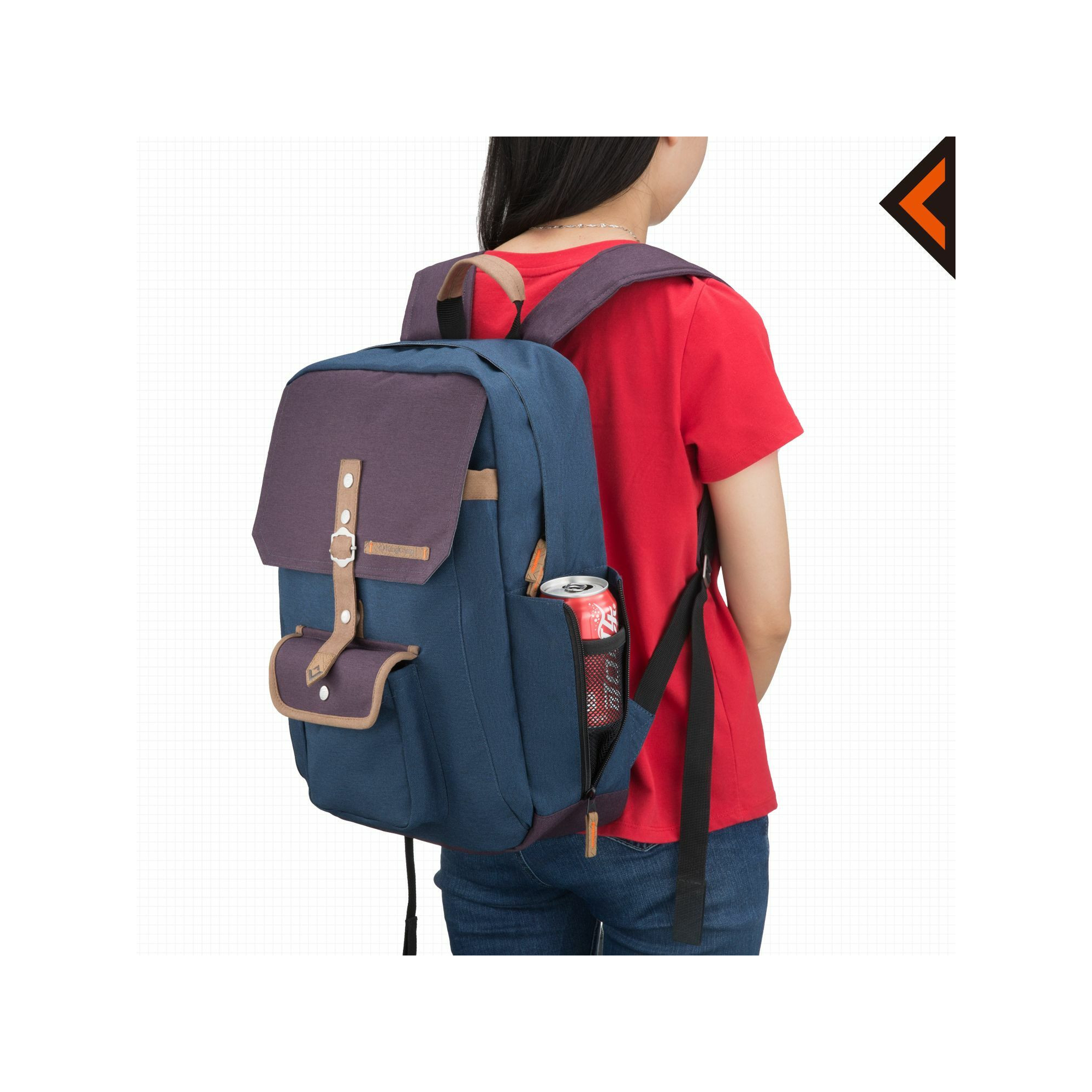 Sac à dos - Kingcamp - Modèle Glacier - Bleu - 12 Litres - 24 x 12 x 40 cm