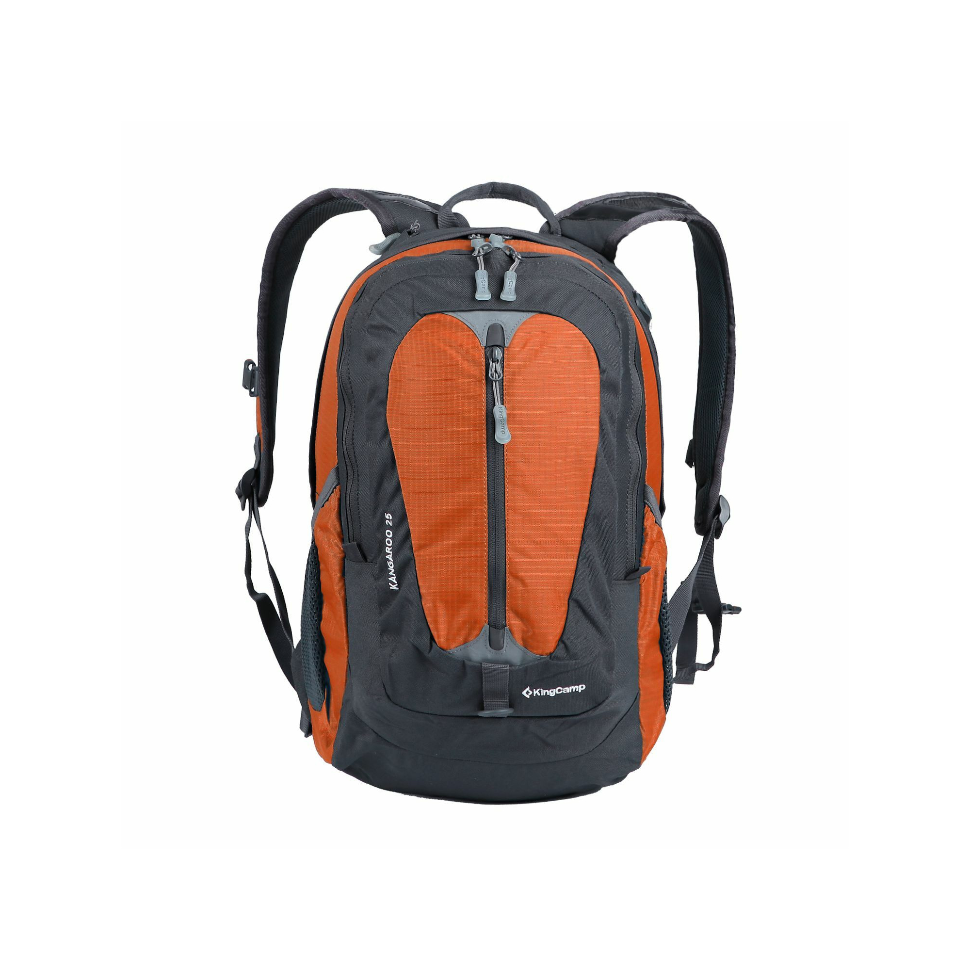 Sac à dos outdoor - Kingcamp - Modèle Kangaroo - Gris - 30 x 18 x 46 cm