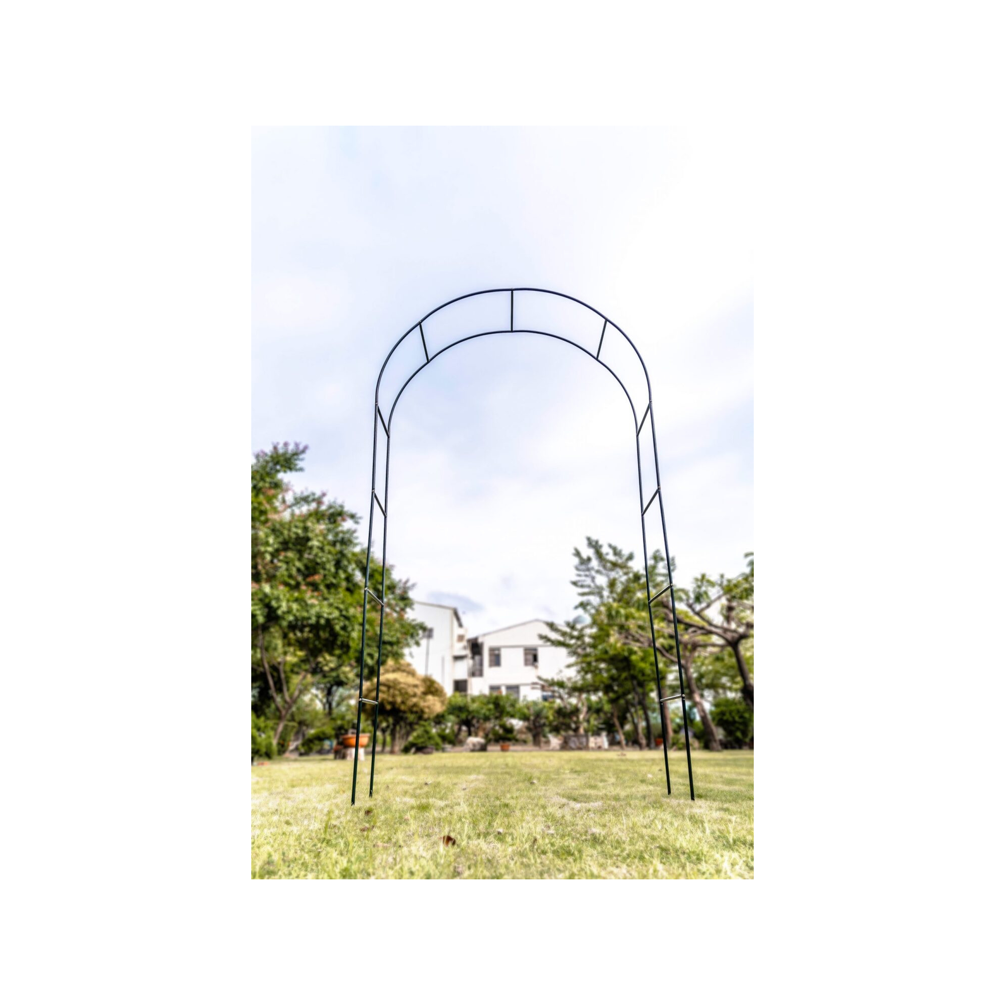 Support arceau pour plante - Suan - Accompagnement à la pousse - Dimensions : 137 x 38 x 243 cm