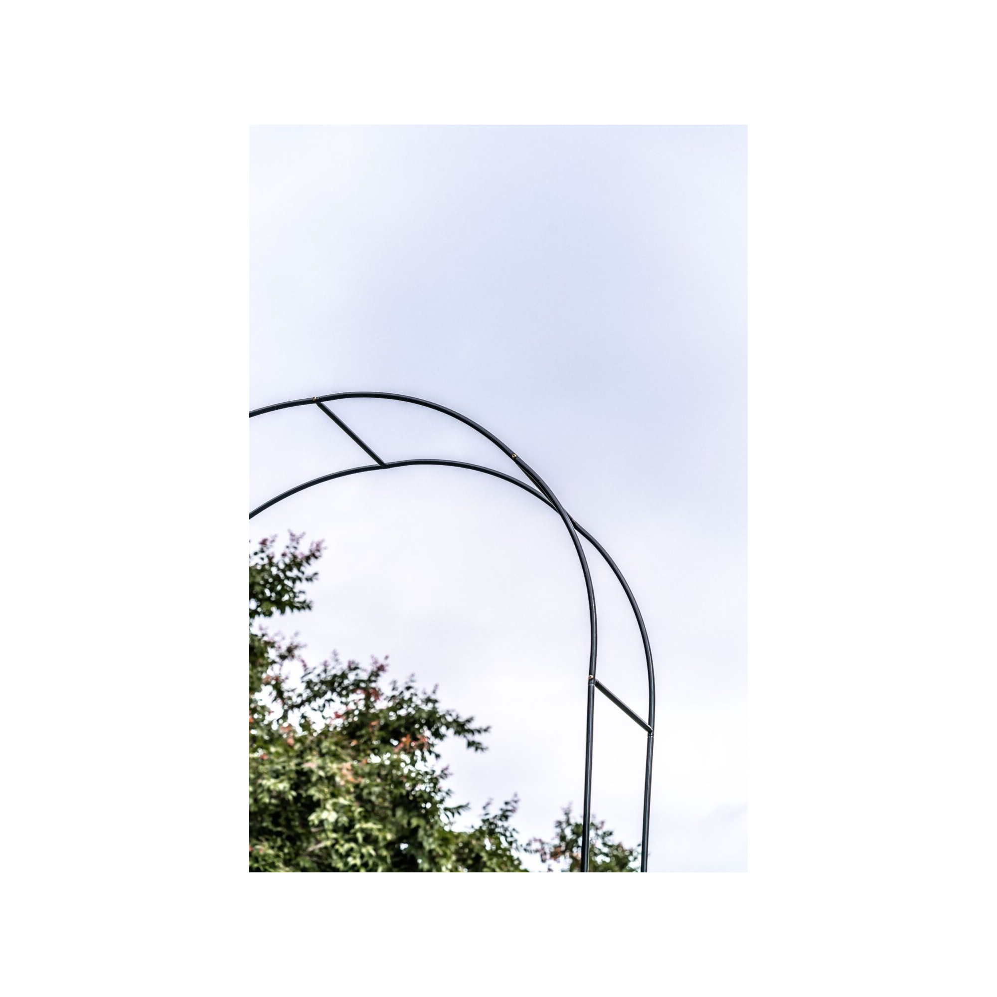 Support arceau pour plante - Suan - Accompagnement à la pousse - Dimensions : 137 x 38 x 243 cm