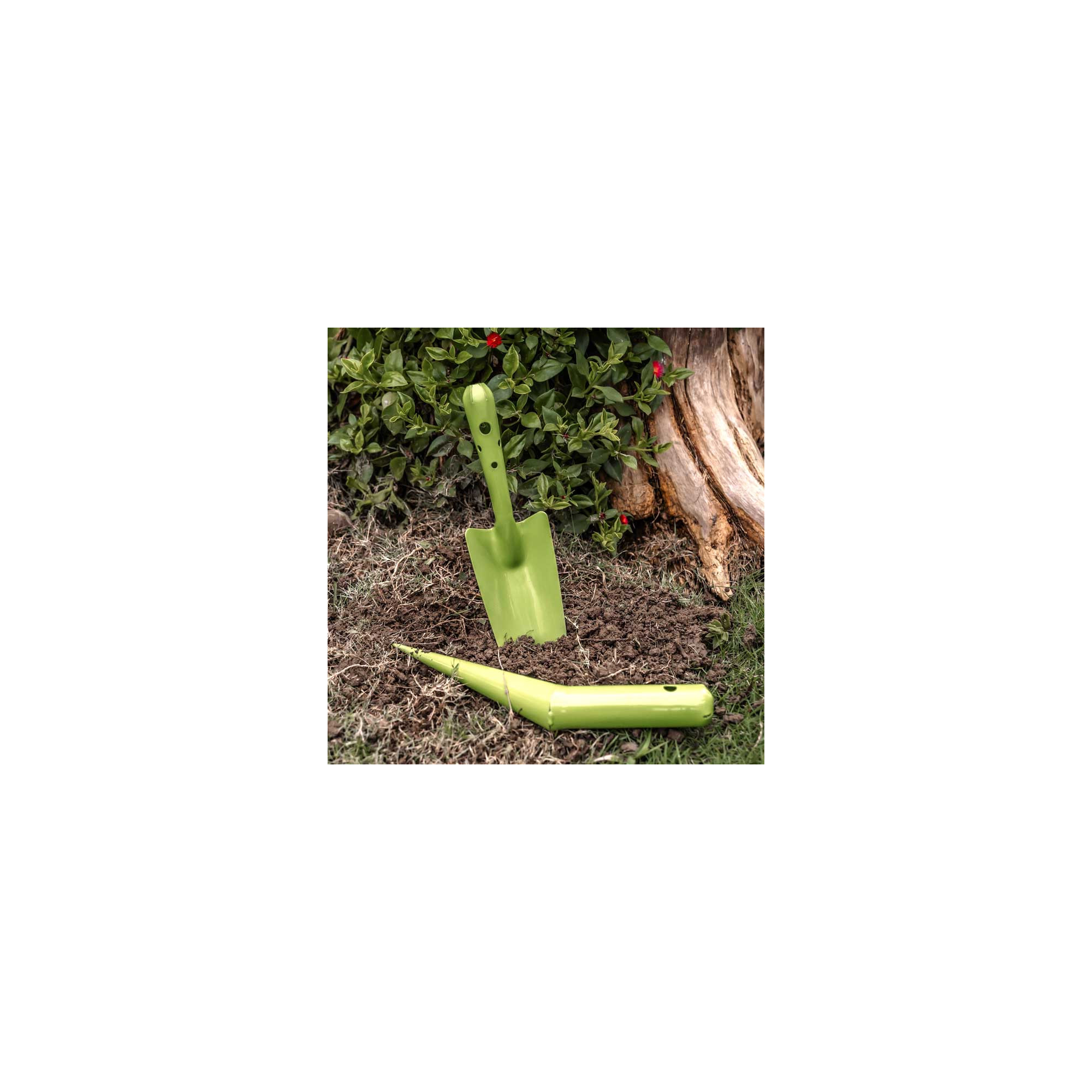 Transplantoir pour jardinage - Suan - En acier - Dimensions : 26 x 6 cm