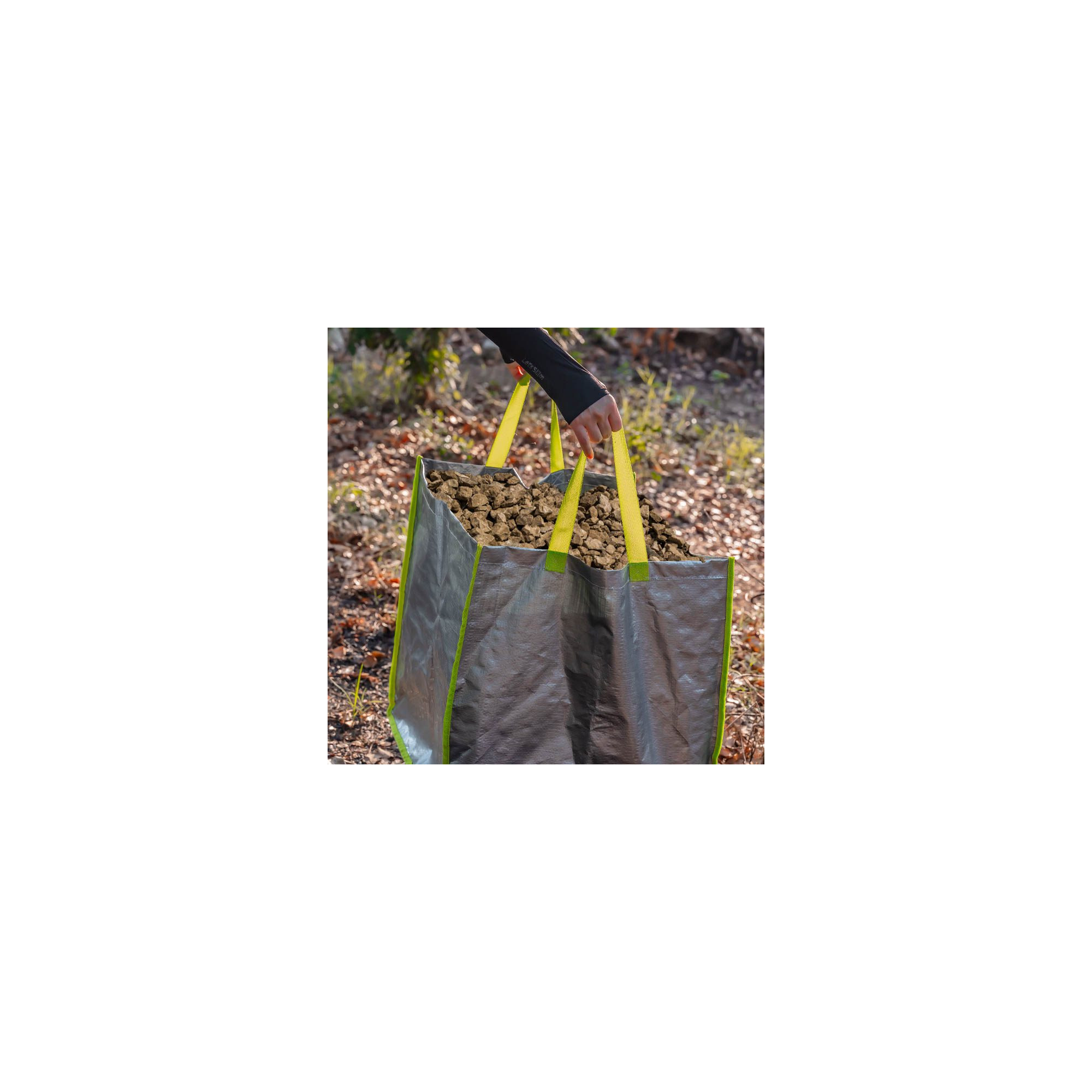 Sac à gravats - Multiusages - Avec poignées - Contenance : 100 Litres
