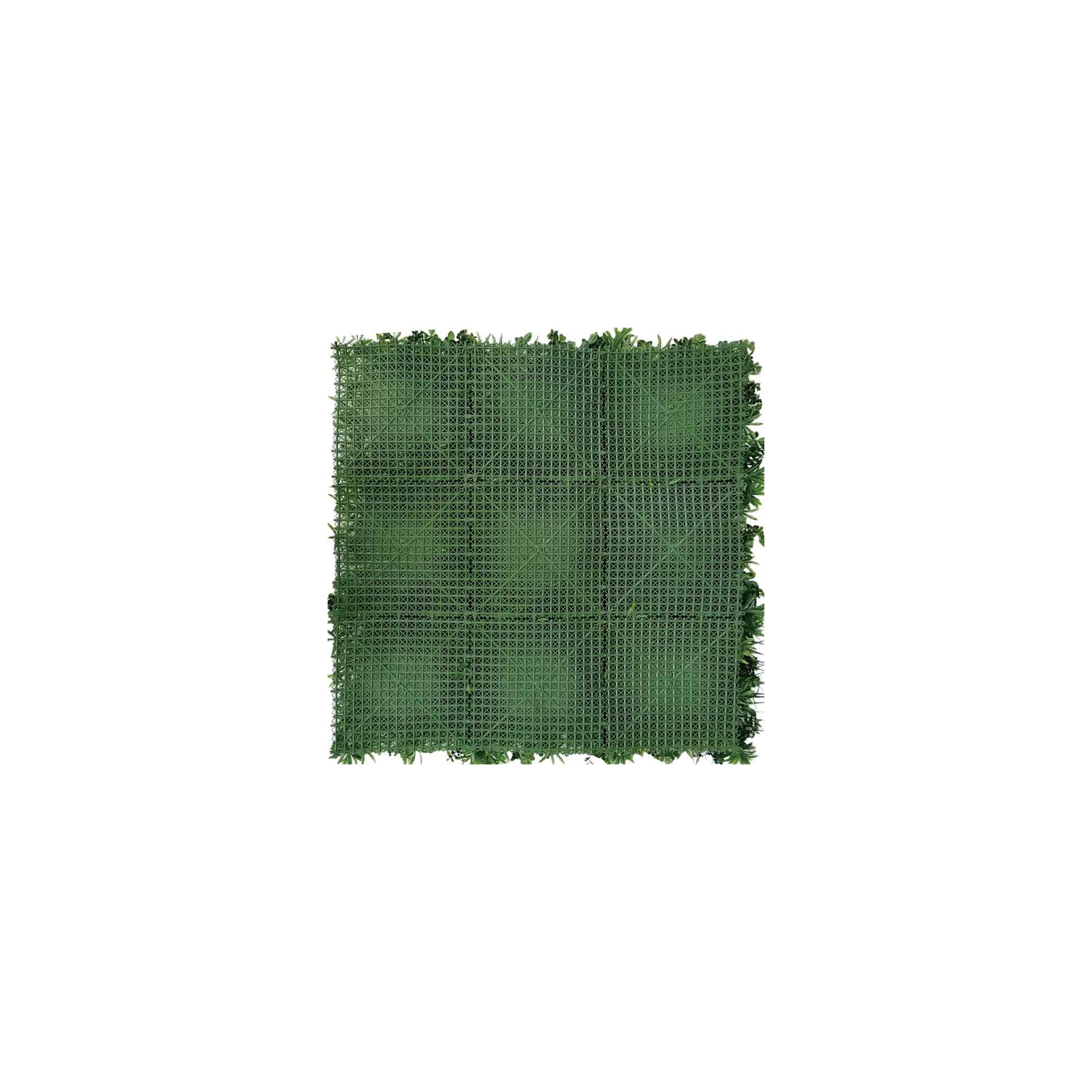 Mur végétal artificiel - Modèle pétale blanche - Dimensions : 100 x 100 cm