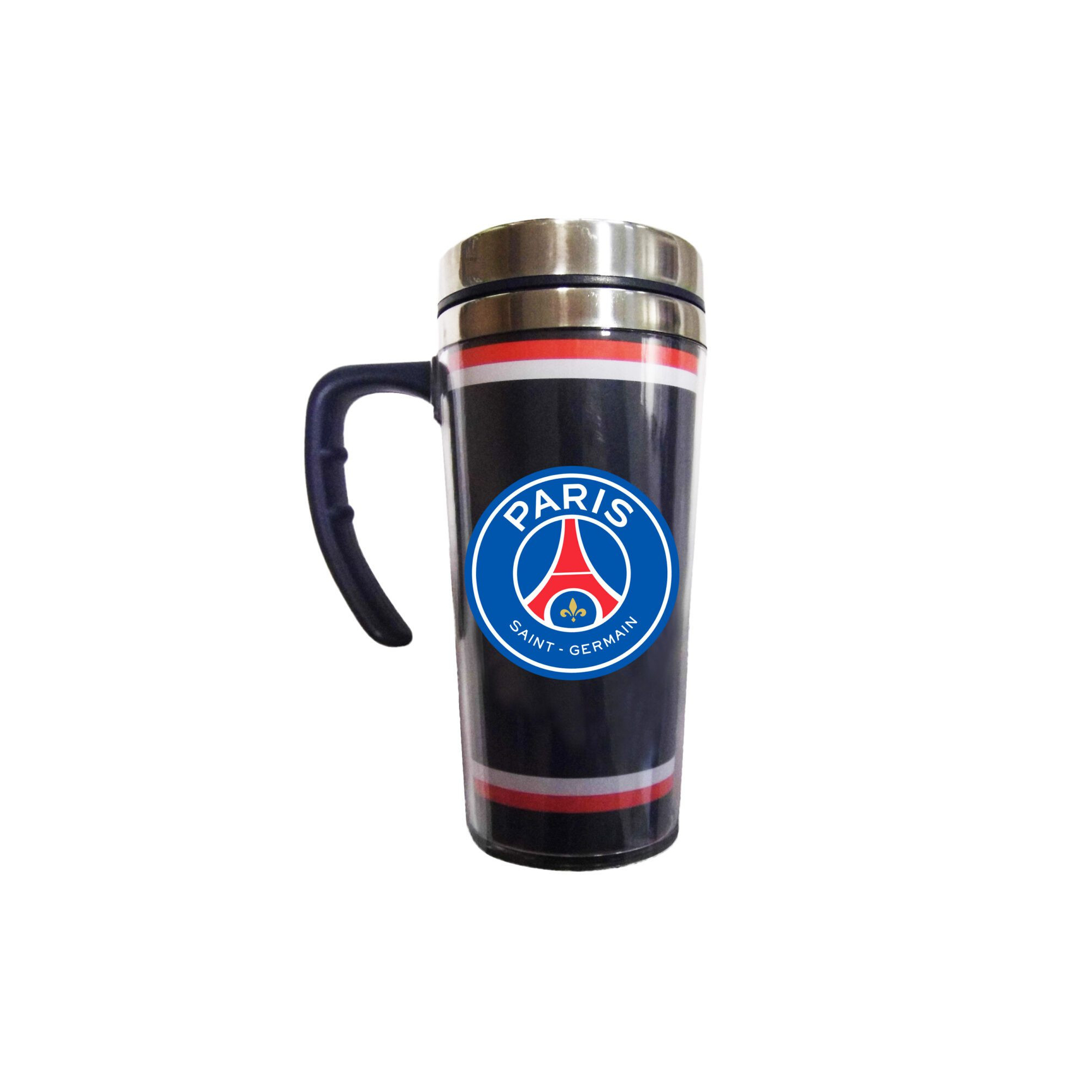 Mug - Paris Saint Germain - En aluminium - Contenance : 450 ml