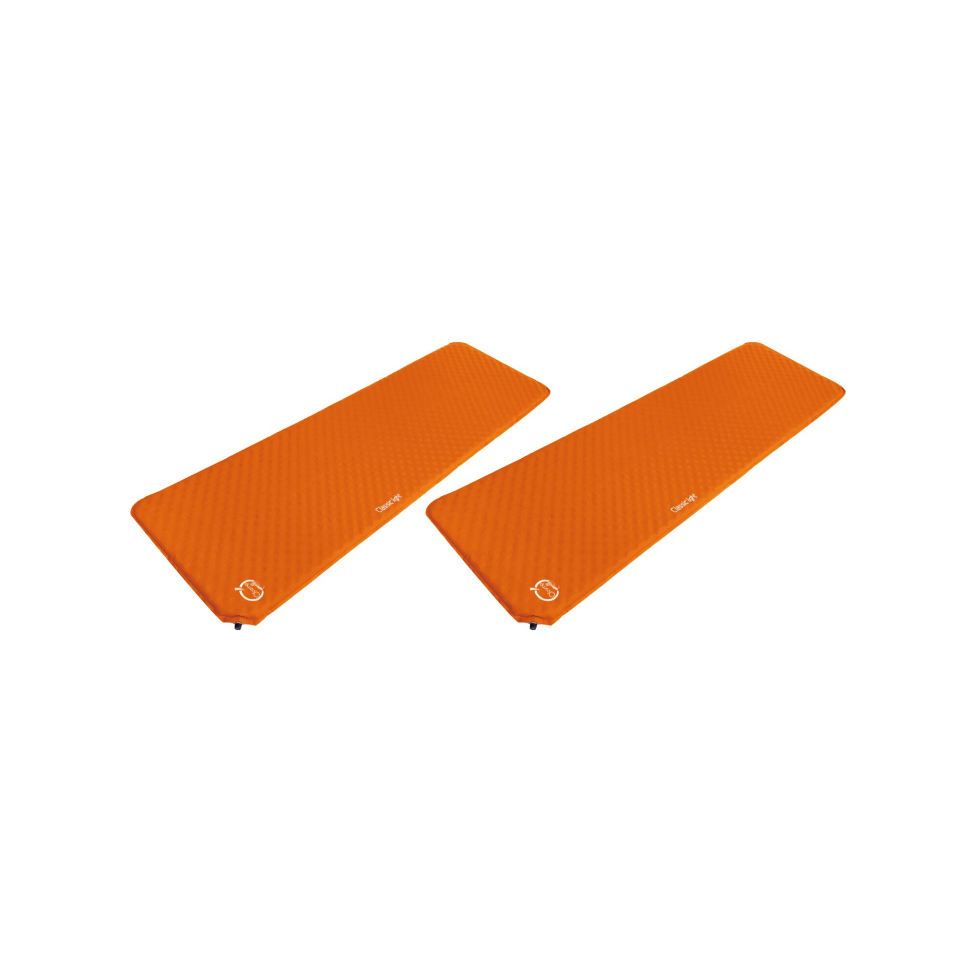 Lot de 2 matelas autogonflant de camping - O'Camp - En Polyester - 183 x 51 x 2,5 cm