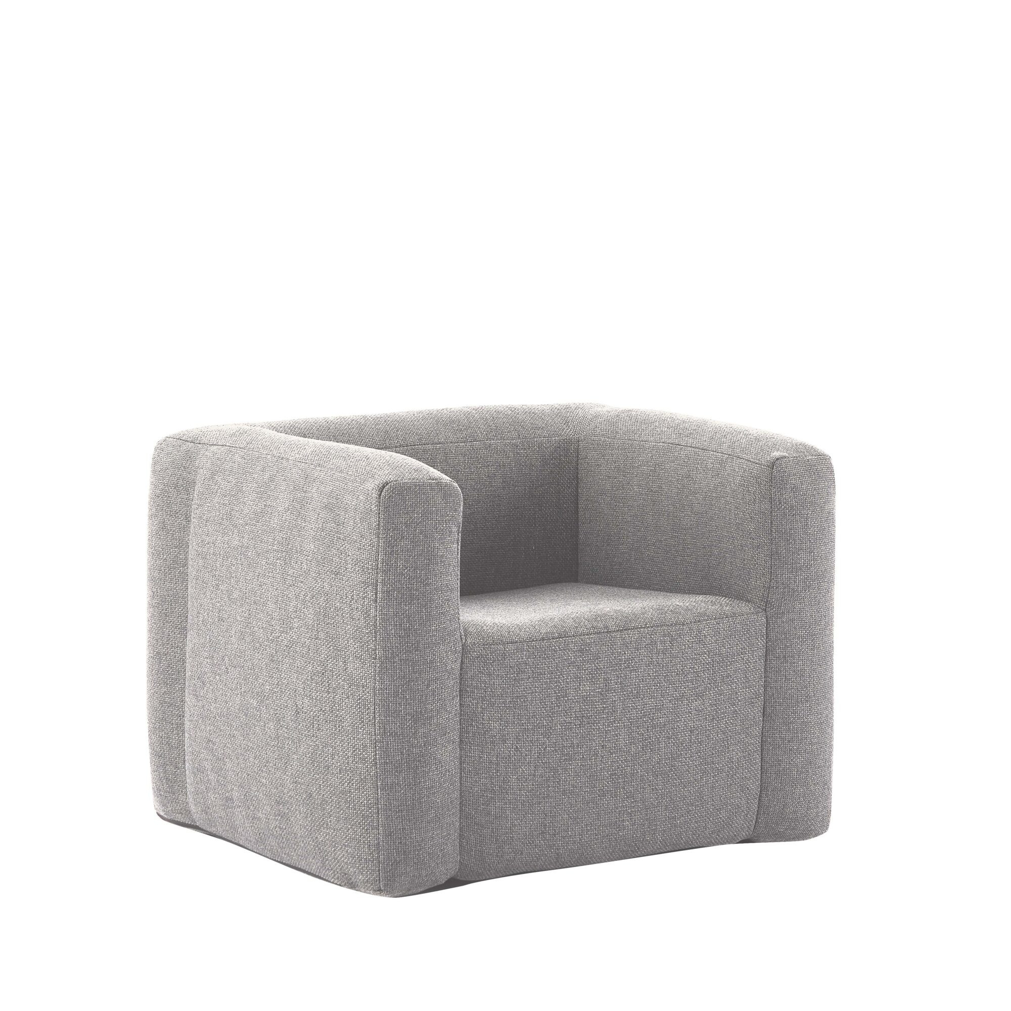 Salon gonflable 5 places - Terracotta - Intérieur et extérieur - Gris clair