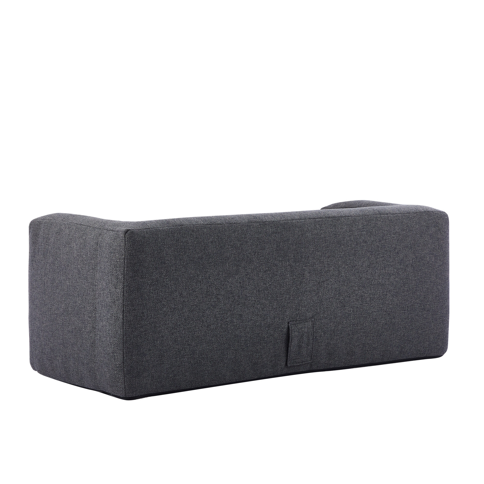 Canapé gonflable 2-3 places Terracotta - Intérieur et extérieur - Couleur Gris foncé