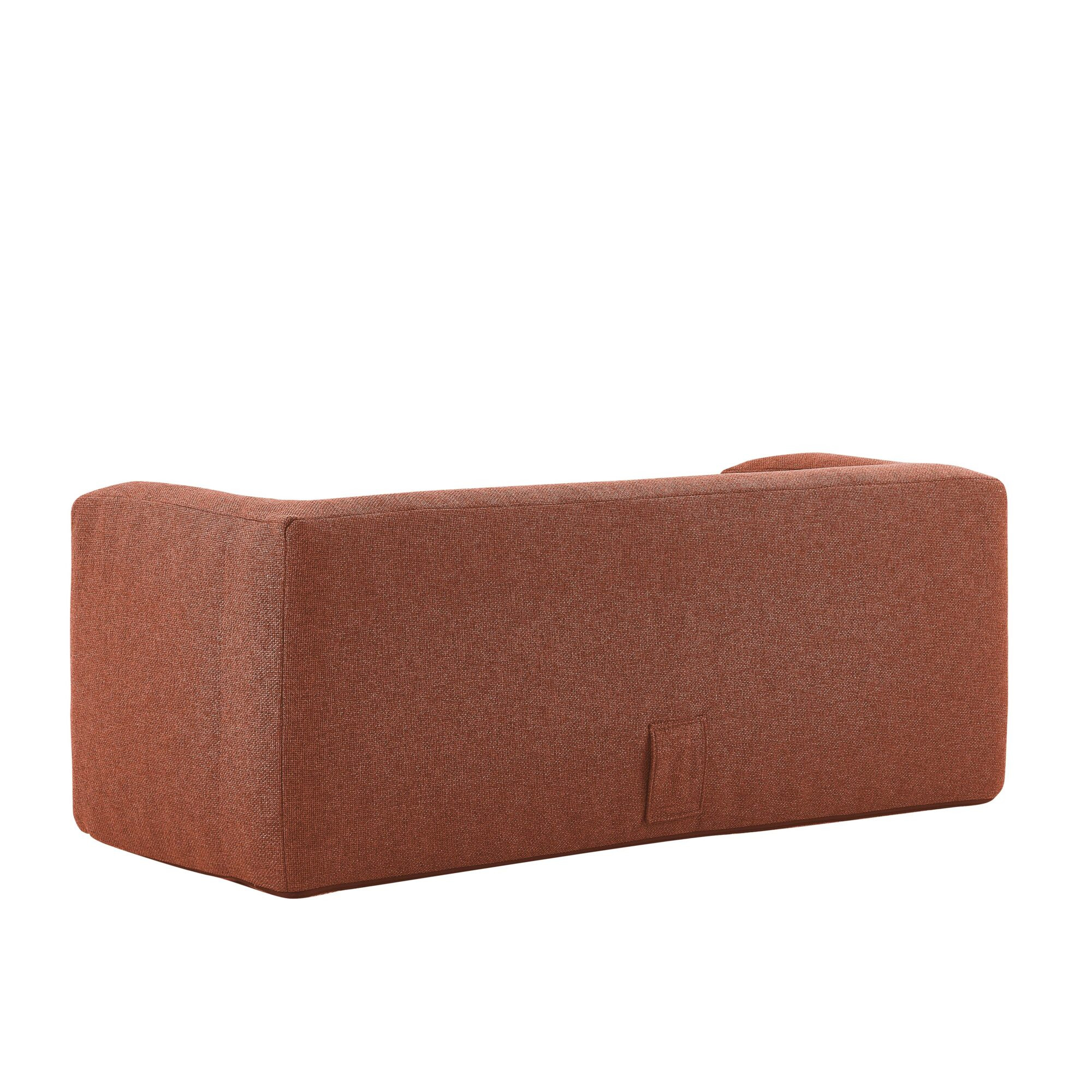 Canapé gonflable 2-3 places Terracotta - Intérieur et extérieur - Couleur Terracotta