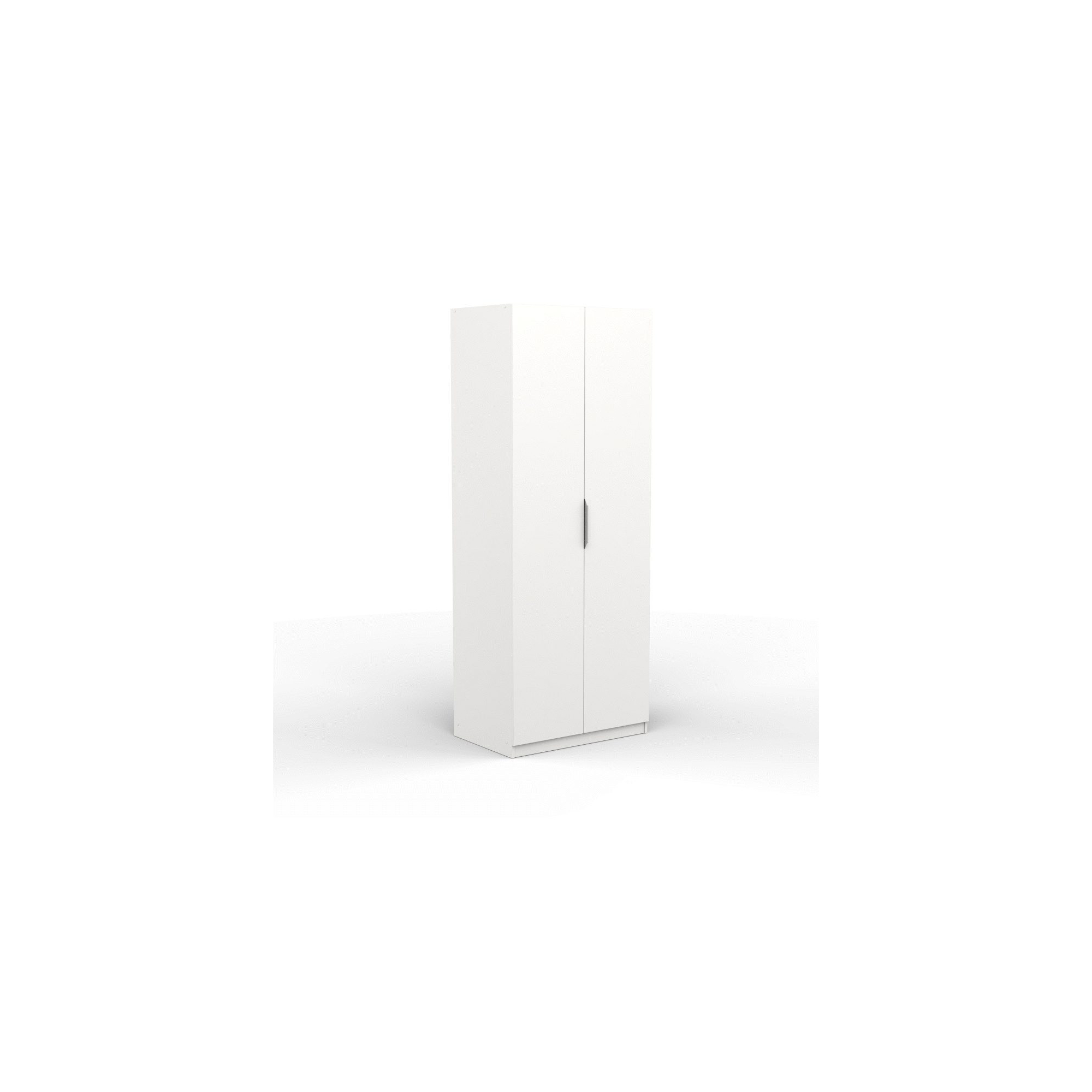 Armoire 2 portes - GHOST - Blanc - 79,4 x 51,1 x 203 cm - DEMEYERE