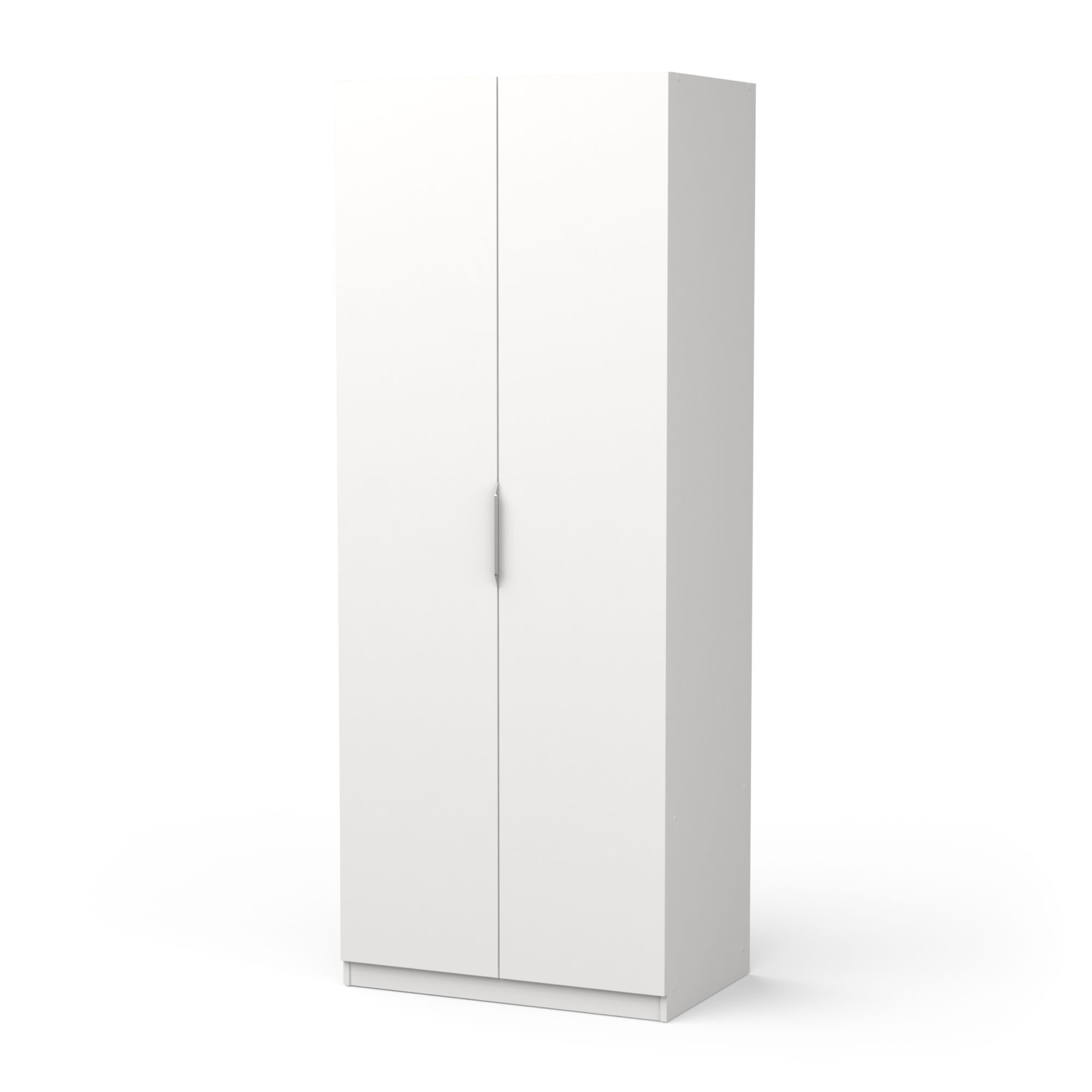 Armoire 2 portes - GHOST - Blanc - 79,4 x 51,1 x 203 cm - DEMEYERE