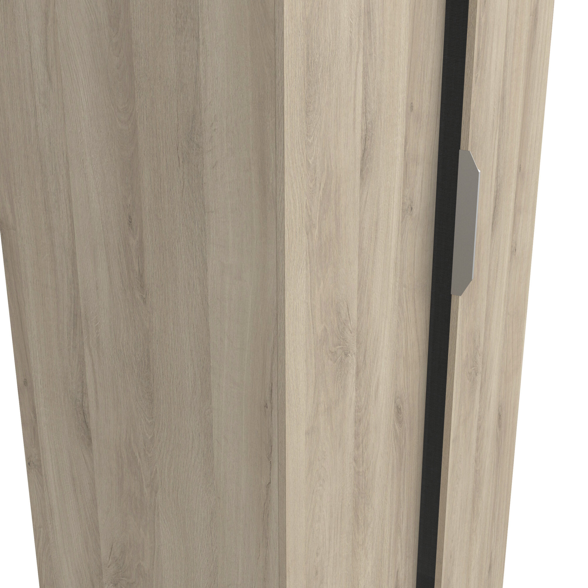 Armoire 2 portes - GHOST - Chêne - 79,4 x 51,1 x 203 cm - DEMEYERE