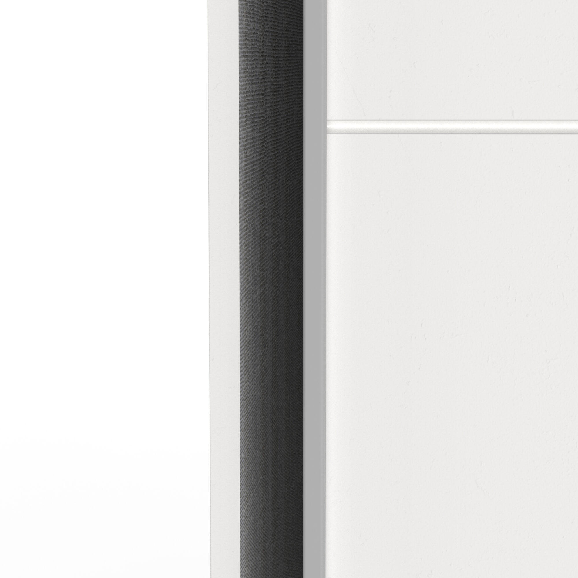 Armoire 2 portes coulissantes - GHOST - Blanc - 116,5 x 59,8 x 203 cm - DEMEYERE