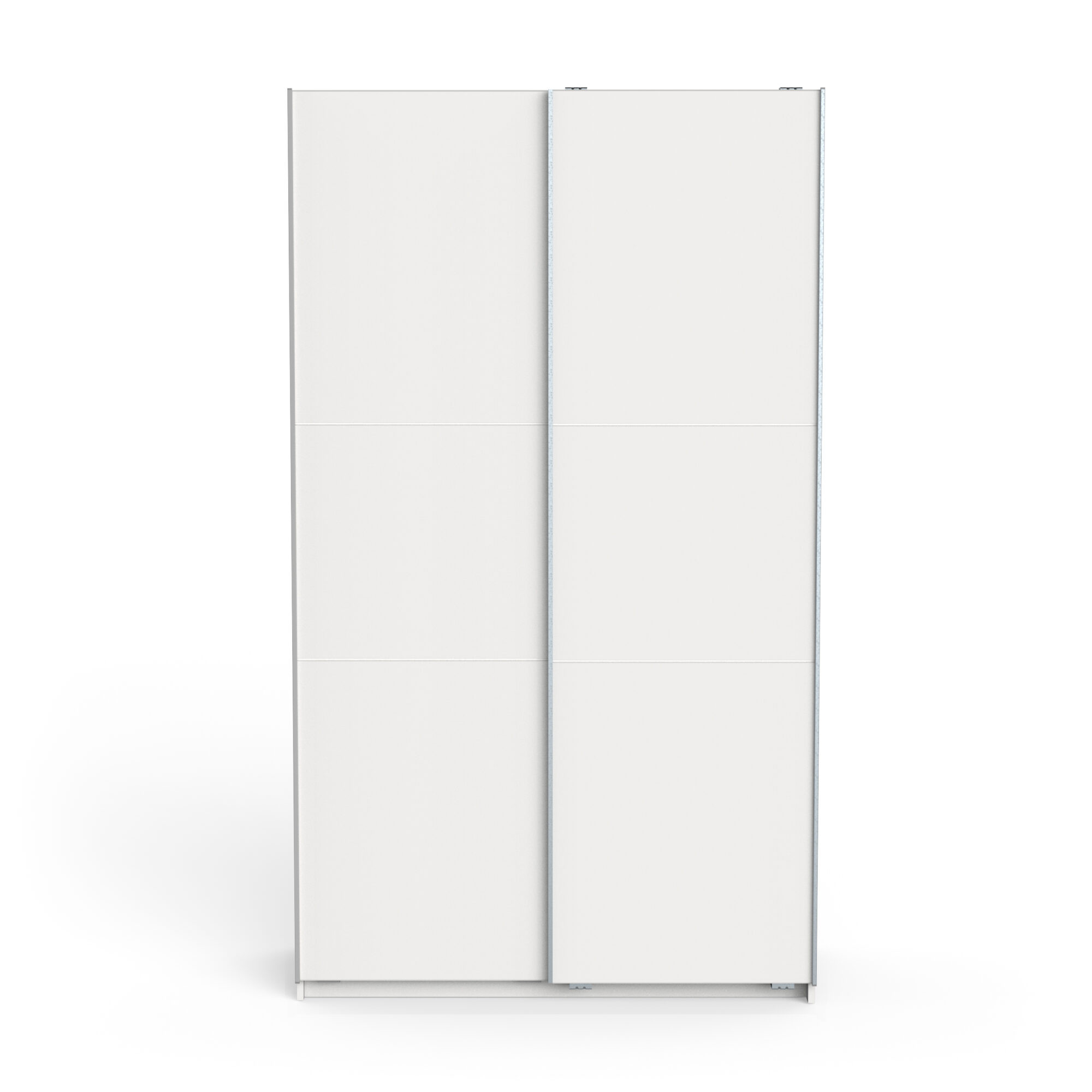 Armoire 2 portes coulissantes - GHOST - Blanc - 116,5 x 59,8 x 203 cm - DEMEYERE