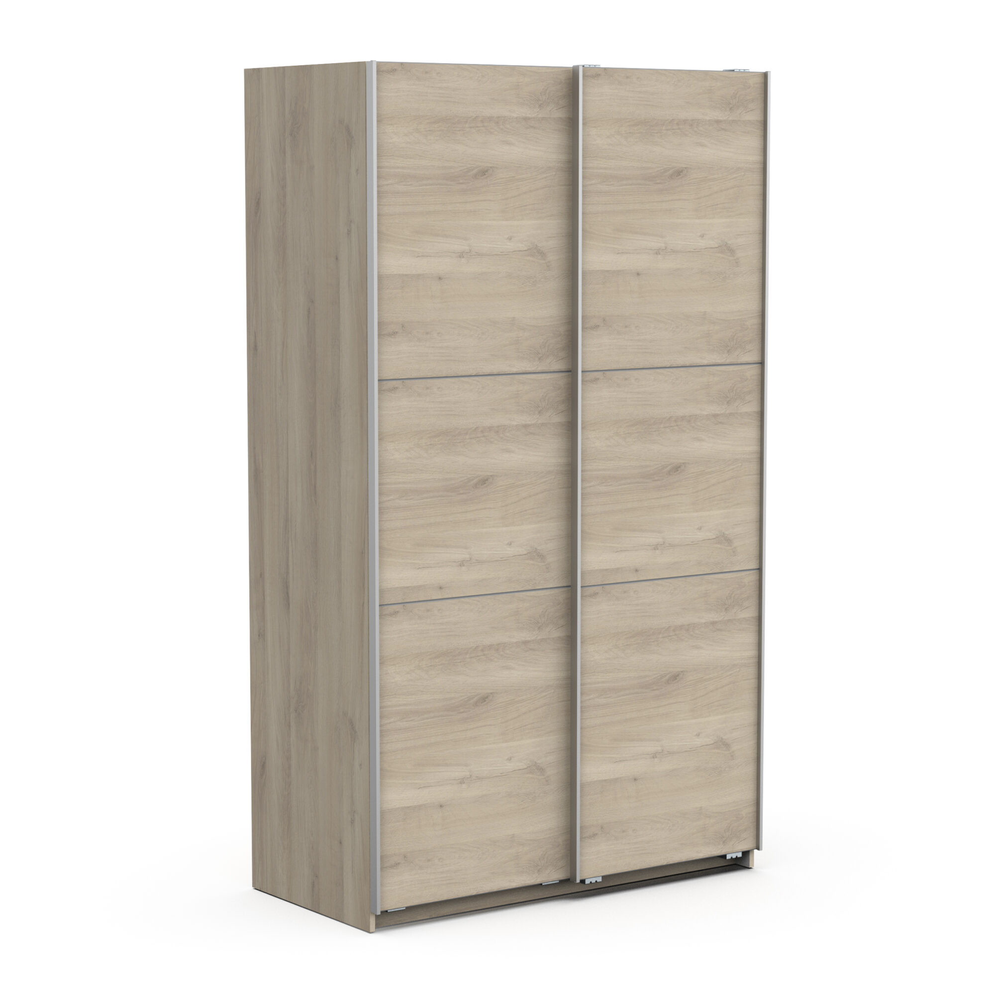Armoire 2 portes coulissantes - GHOST - Chêne - 116,5 x 59,9 x 203 cm - DEMEYERE