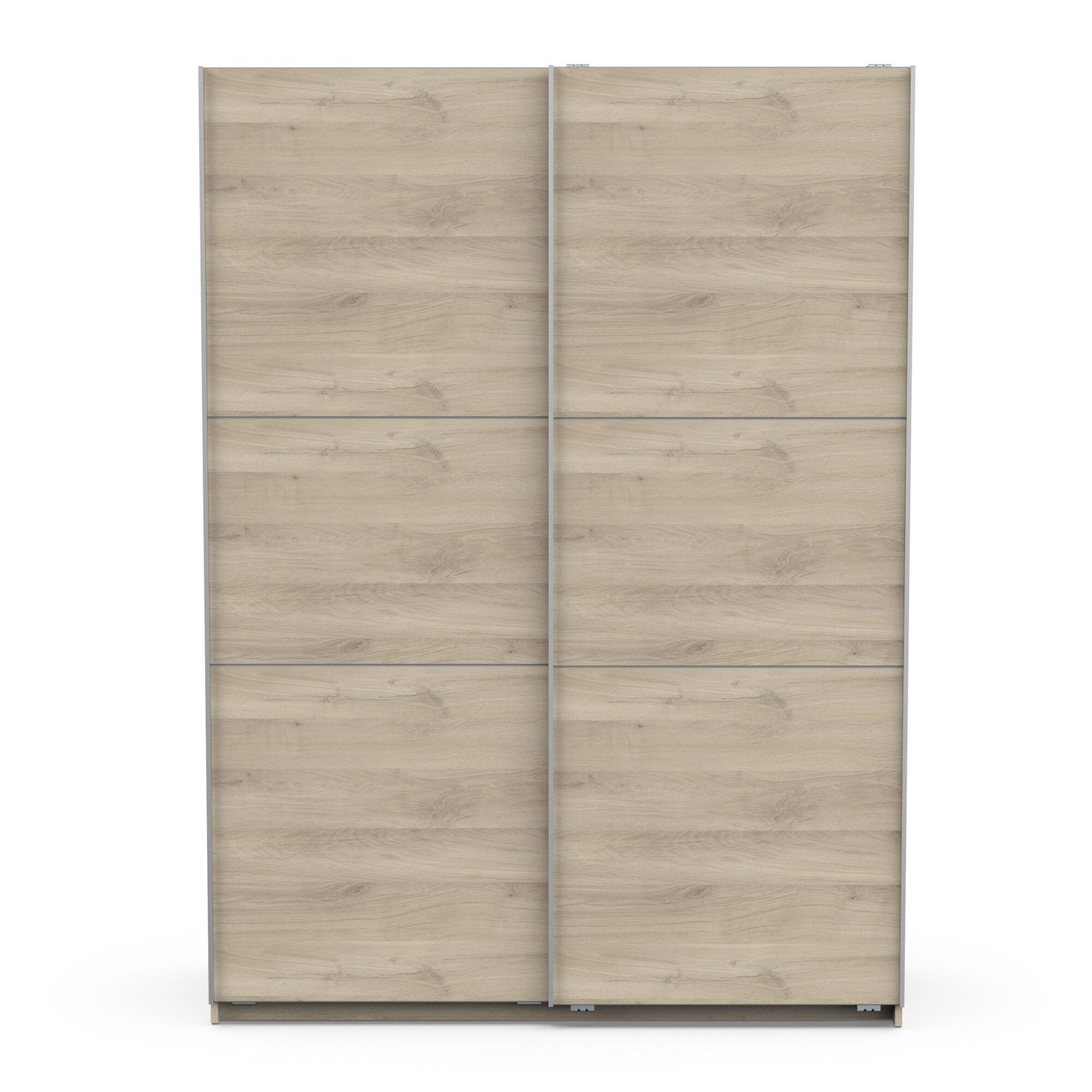 Armoire 2 portes coulissantes - GHOST - Chêne - 148 x 59,9 x 203 cm - DEMEYERE