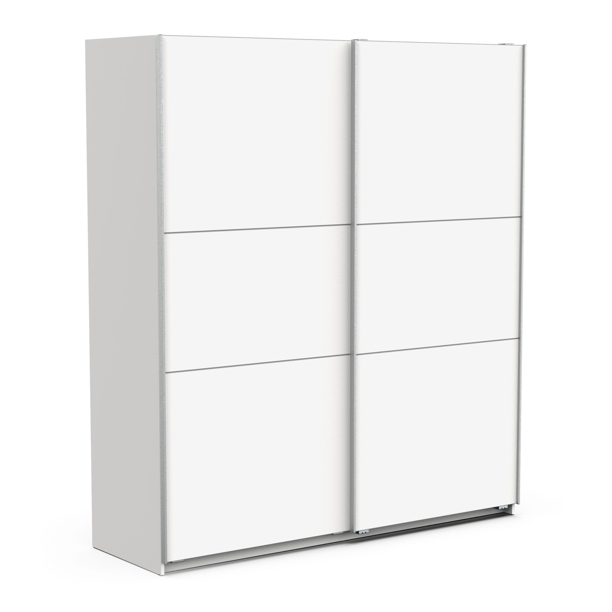 Armoire 2 portes coulissantes - GHOST - Blanc - 178,1 x 59,9 x 203 cm - DEMEYERE