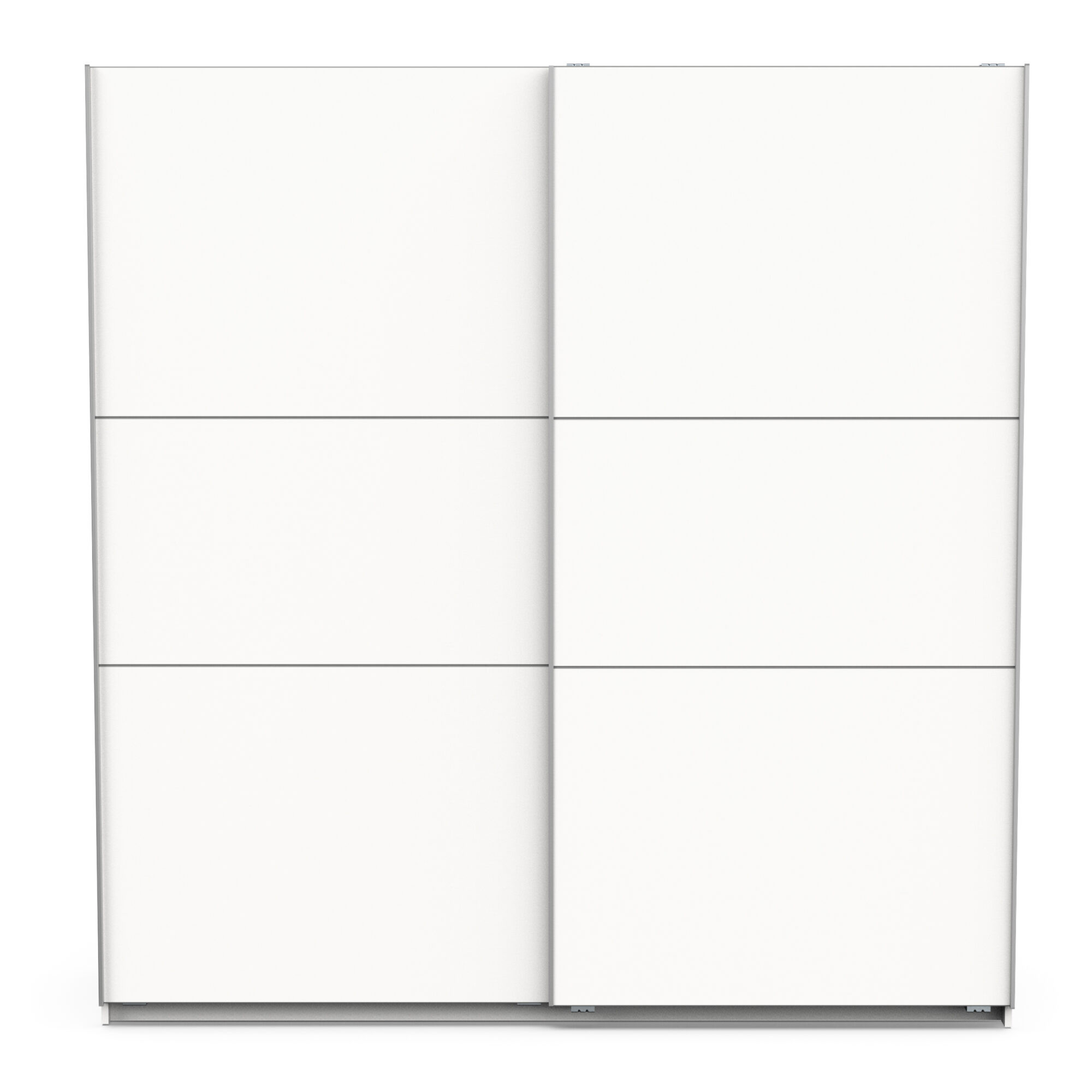 Armoire 2 portes coulissantes - GHOST - Blanc - 194,5 x 59,9 x 203 cm - DEMEYERE