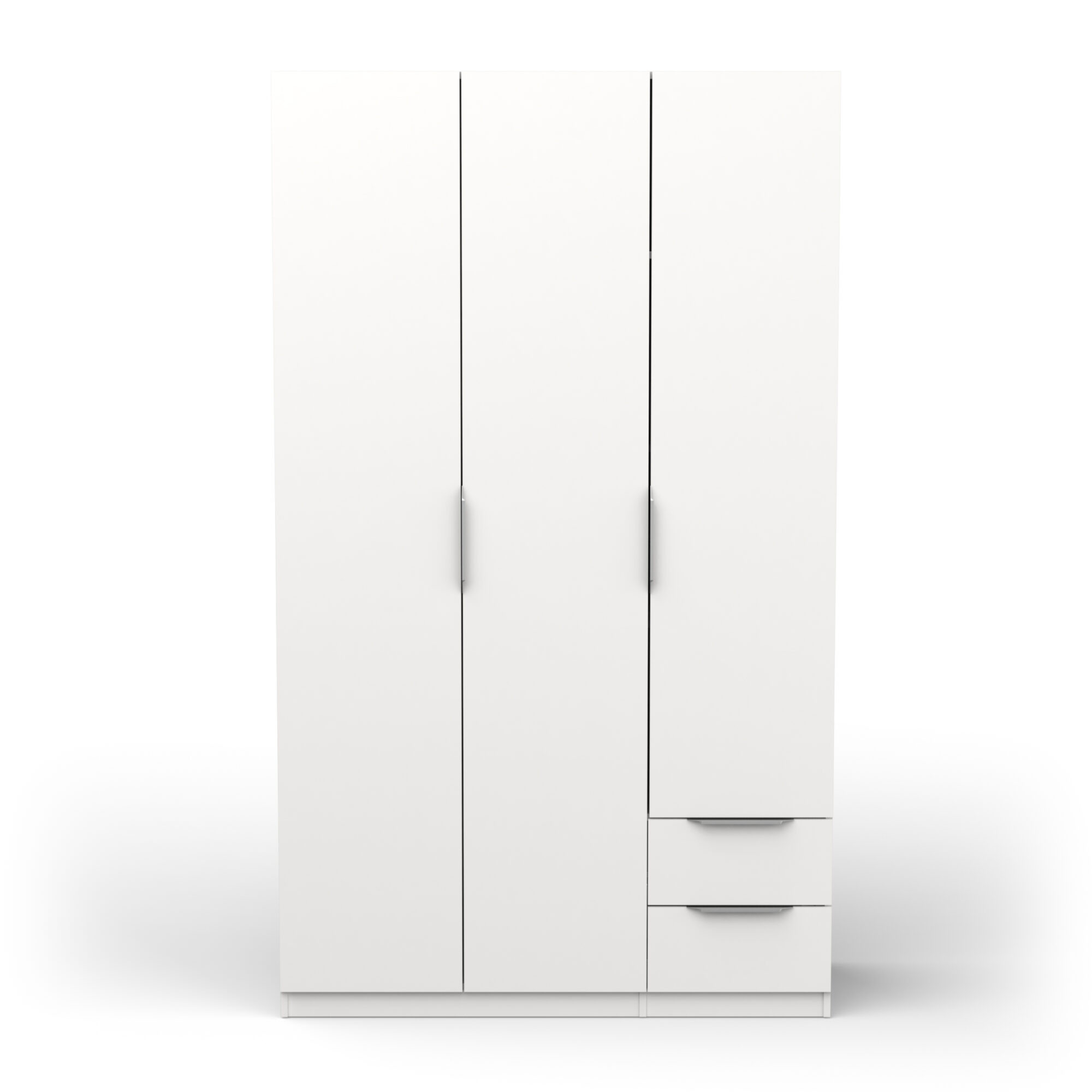 Armoire 3 portes - GHOST - Blanc - 119,4 x 51,1 x 203 cm - DEMEYERE
