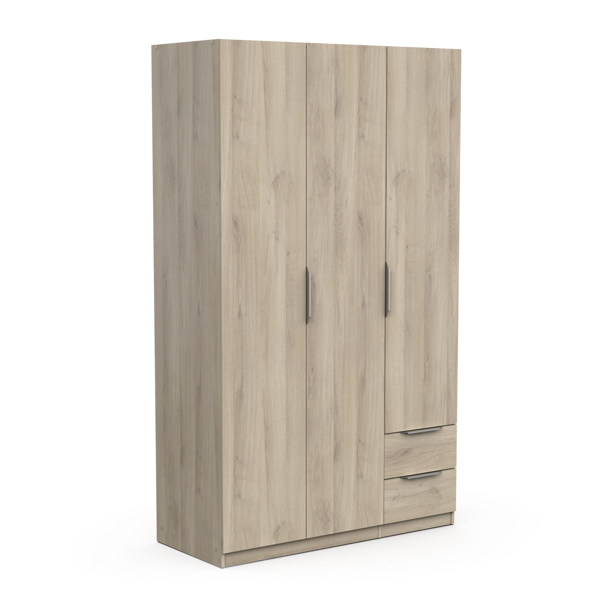 Armoire 3 portes - GHOST - Chêne - 119,4 x 51,1 x 203 cm - DEMEYERE