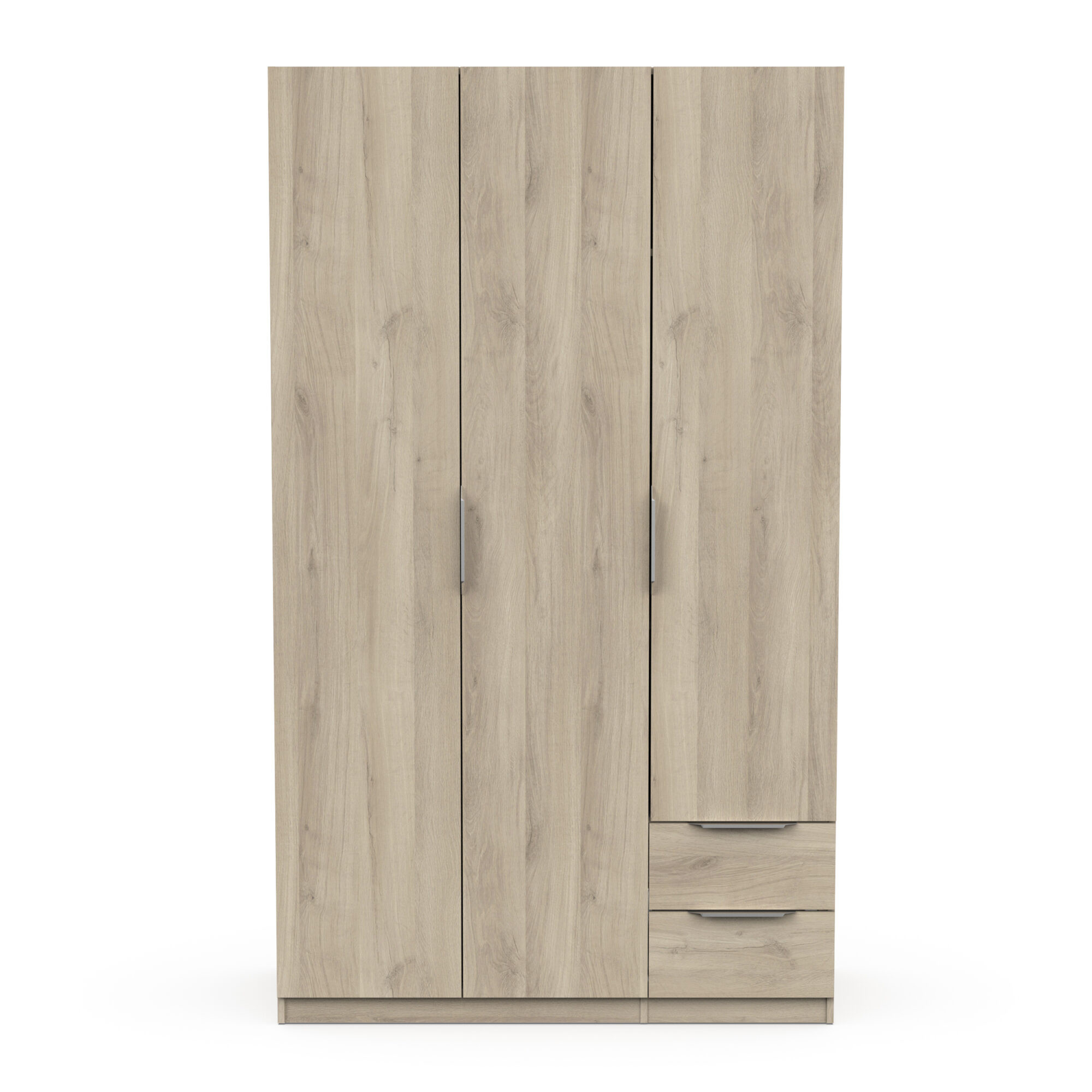 Armoire 3 portes - GHOST - Chêne - 119,4 x 51,1 x 203 cm - DEMEYERE