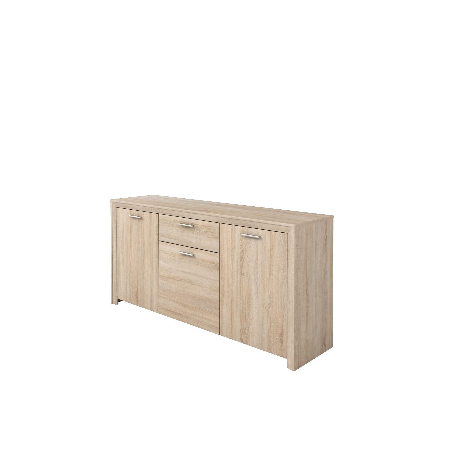 Armoire 3 portes - GHOST - Chêne - 119,4 x 51,1 x 203 cm - DEMEYERE