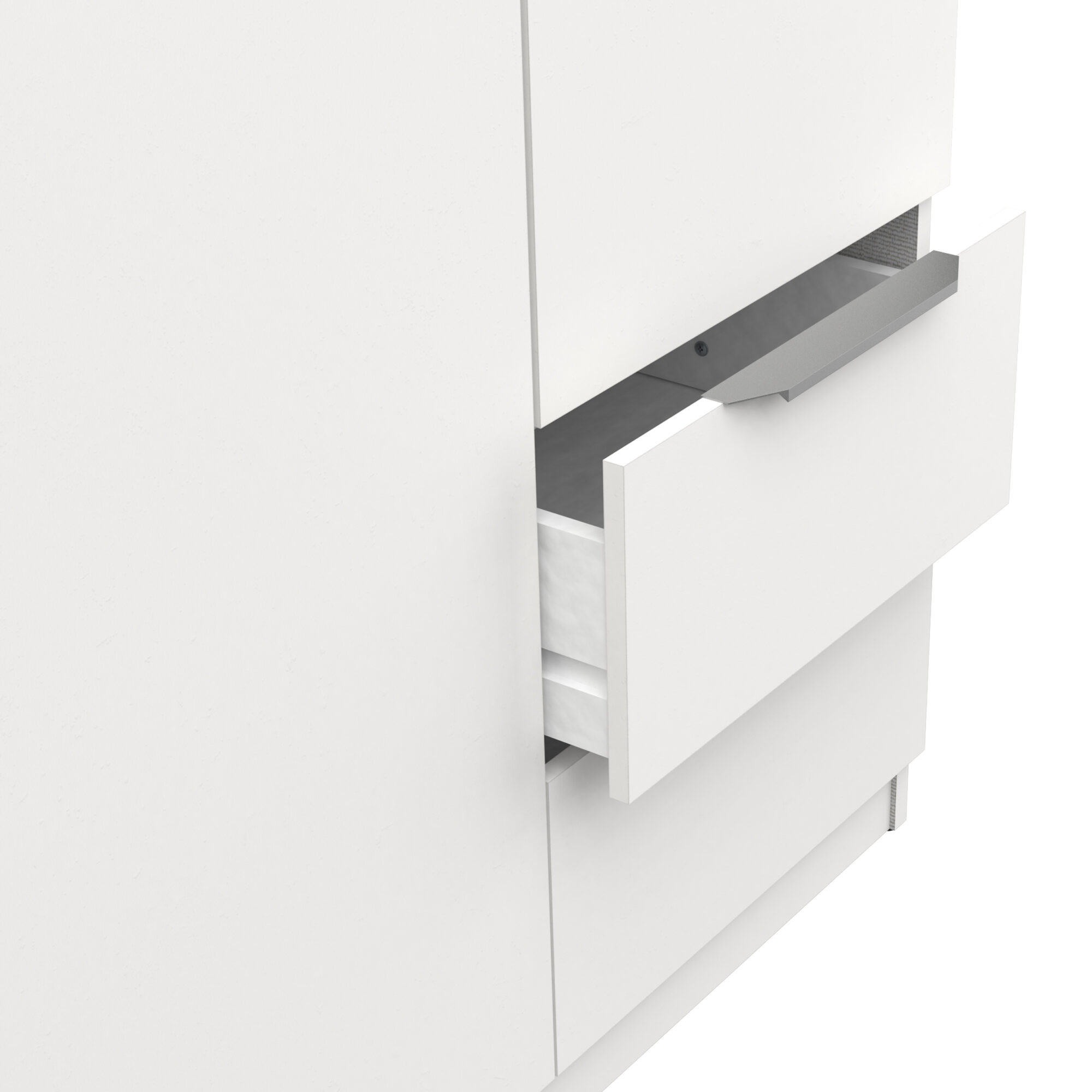 Armoire 6 portes - GHOST - Blanc - 119,4 x 51,1 x 203 cm - DEMEYERE