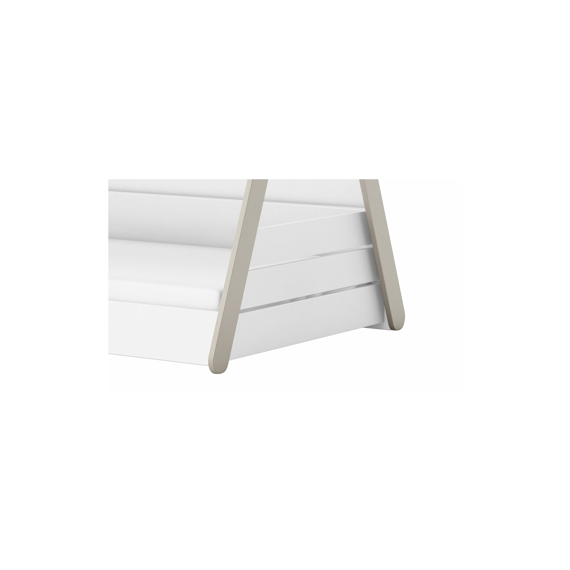 Lit enfant - TOTEM - Blanc et Beige - 90 x 200 cm - DEMEYERE