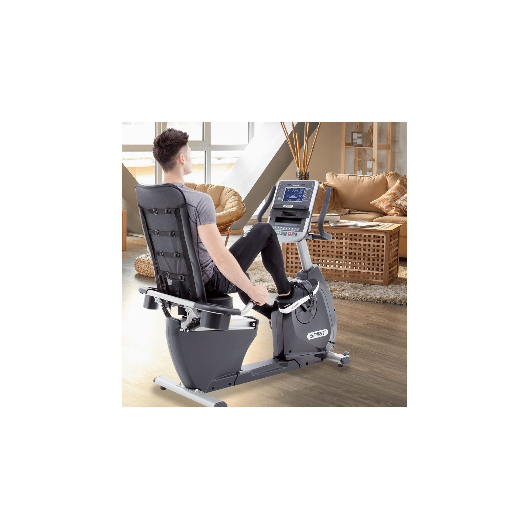 Vélo de Fitness semi allongé XBR55 - Spirit Fitness