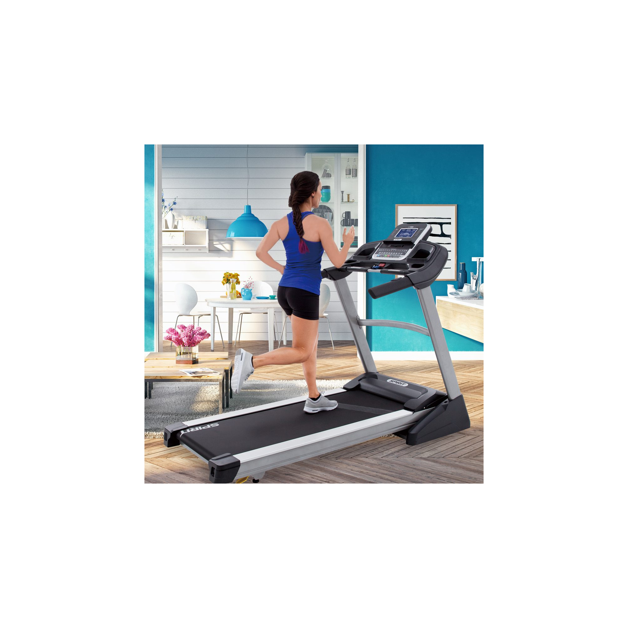 Tapis de course Motorisé 19 KM/H XT385 - Spirit Fitness