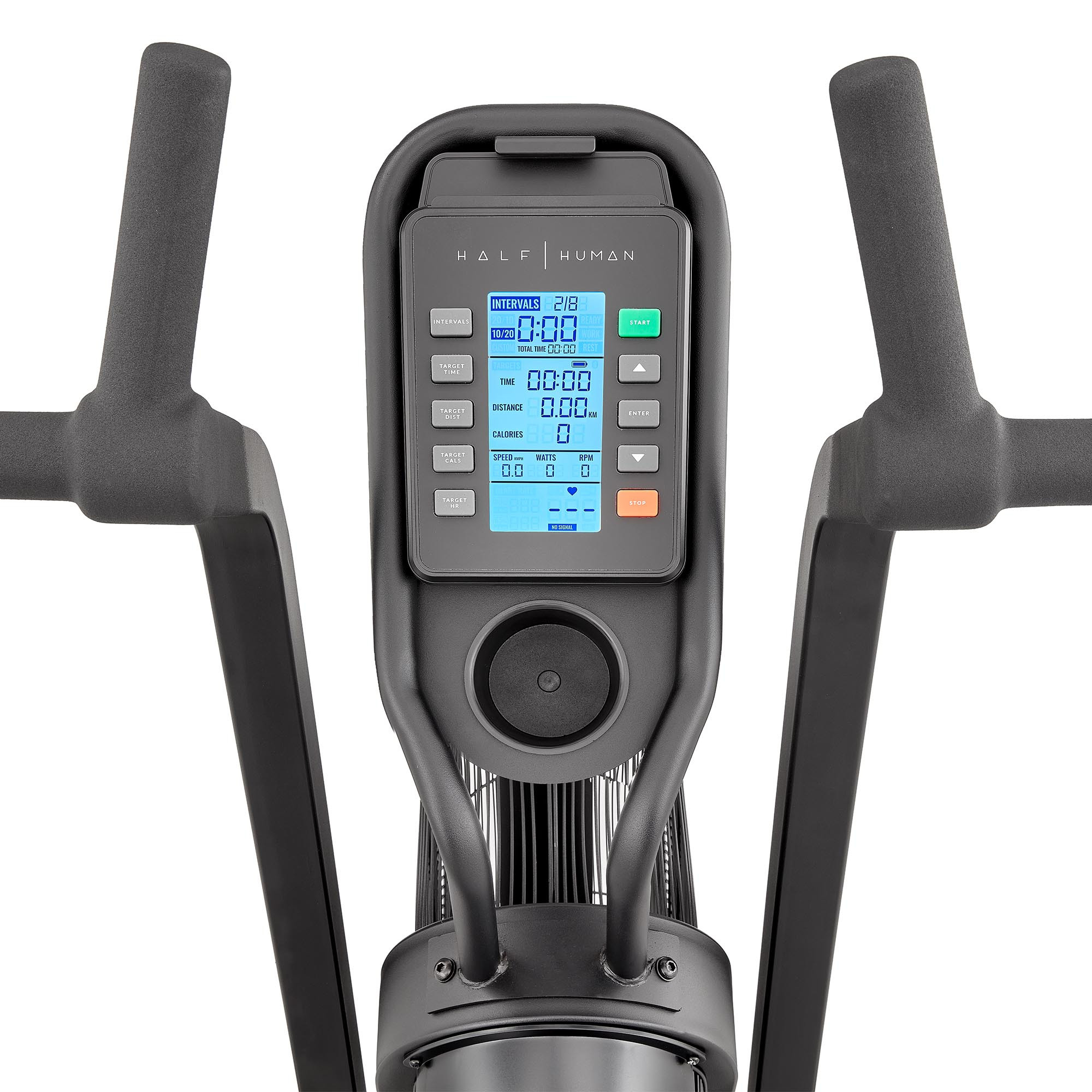 Vélo de fitness à Air - Half Human - Modèle AIR BIKE - Maison/Appartement - Écran LCD 7 programmes