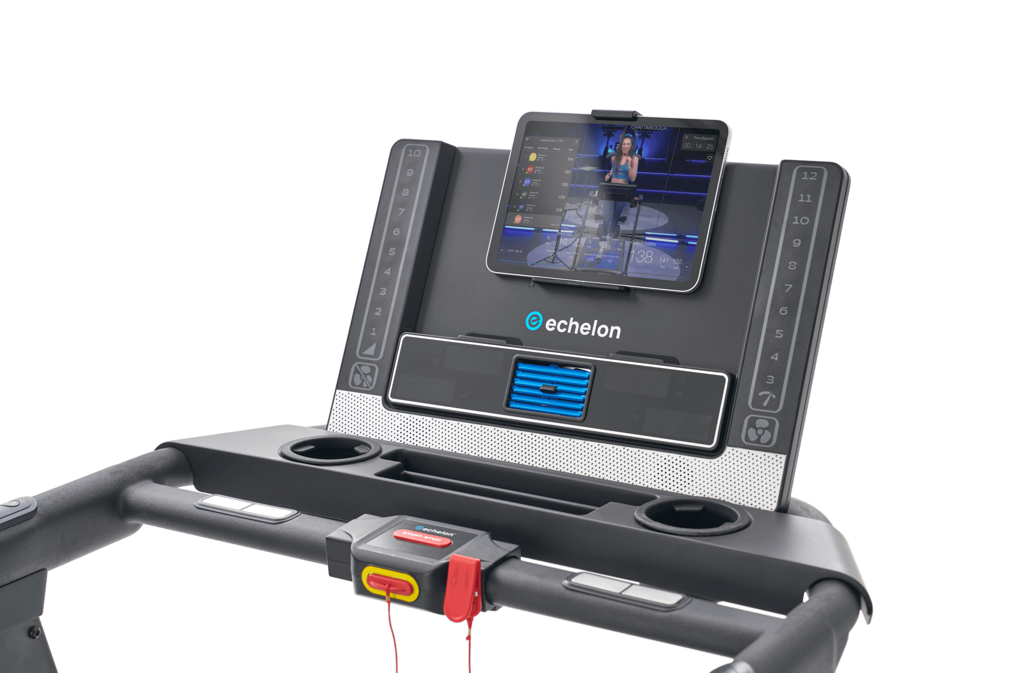 Aangesloten opvouwbare loopband - Model STRIDE 6 - ECHELON - Thuis/Appartement