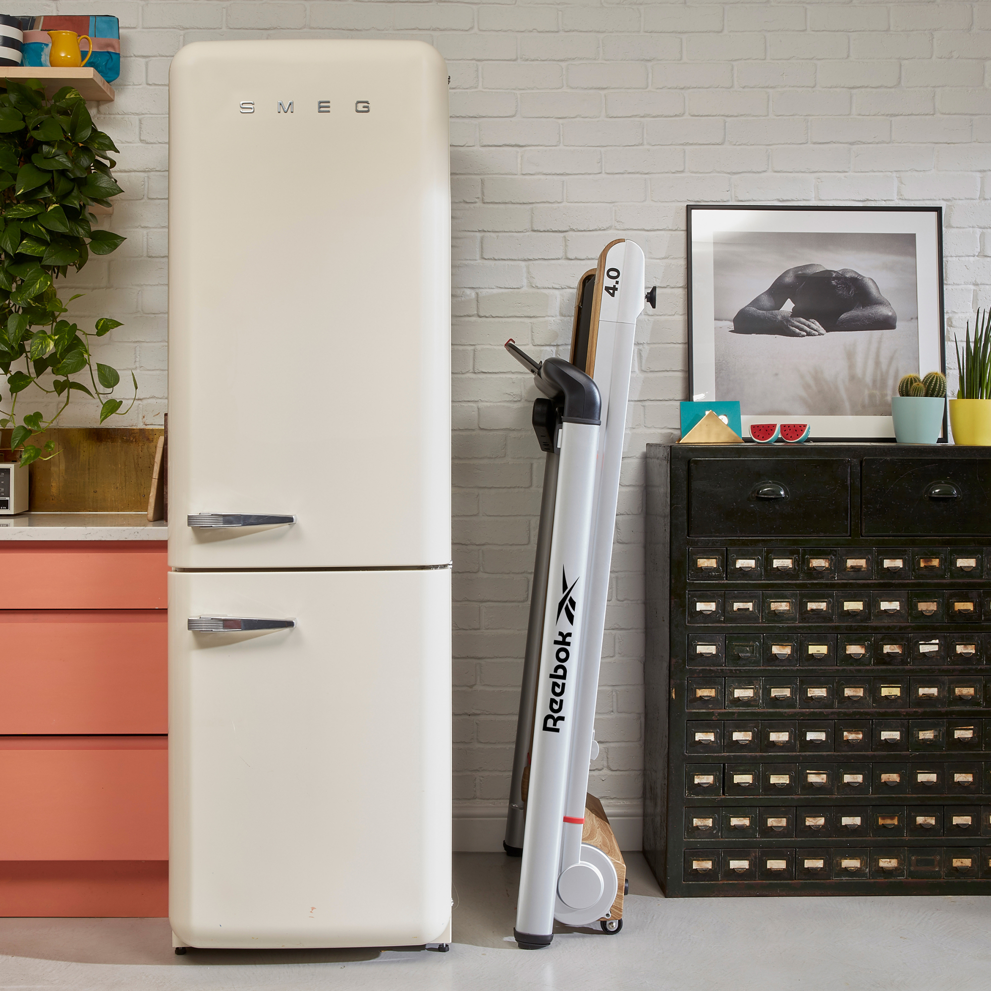 Reebok Gemotoriseerde loopband - - Thuis/Appartement - i-Run 4.0 model - LCD scherm - Opvouwbaar