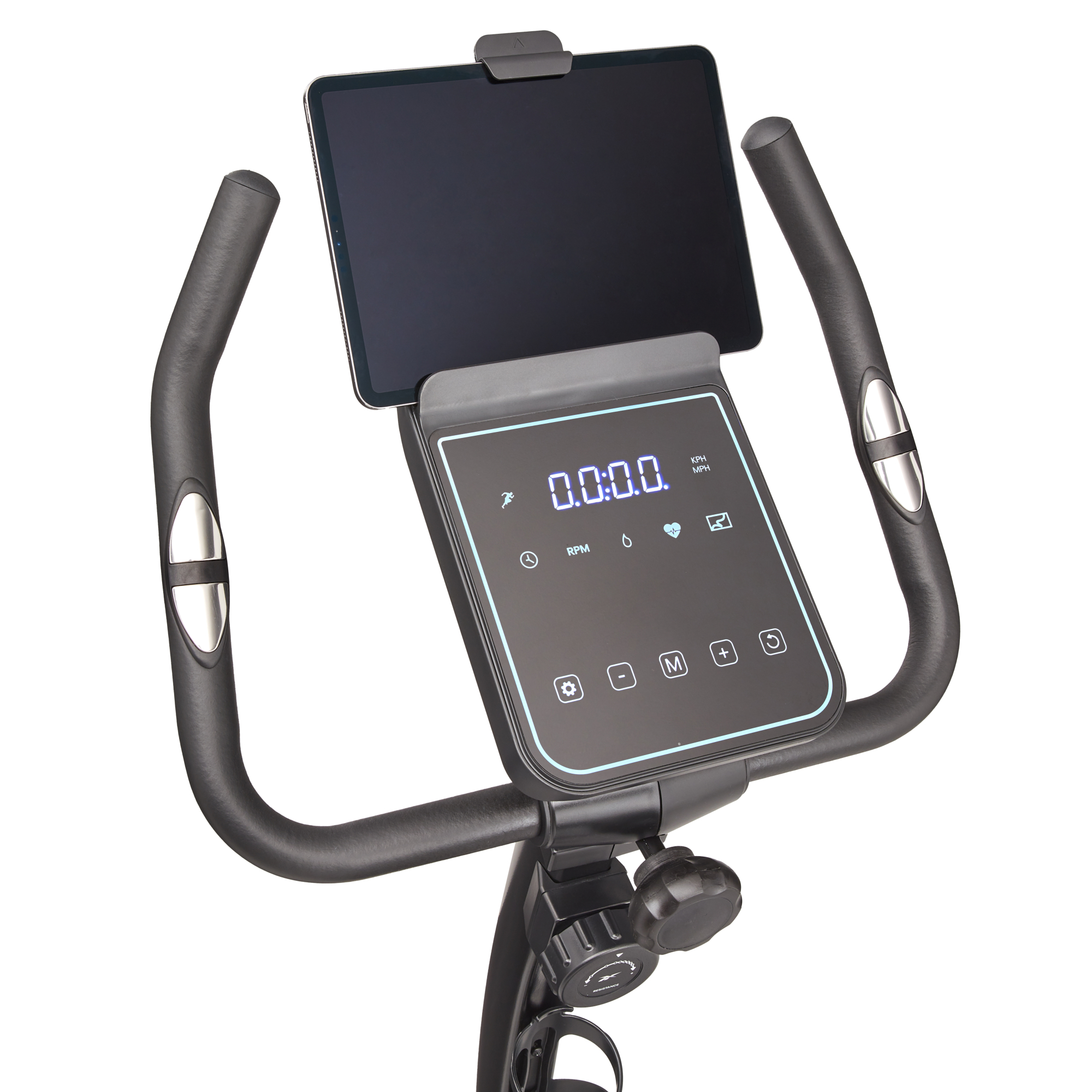 Reebok Fitnessfiets - - Thuis/Appartement - Model FR20 - Traagheidswiel 6 KG - LED-touchscreen